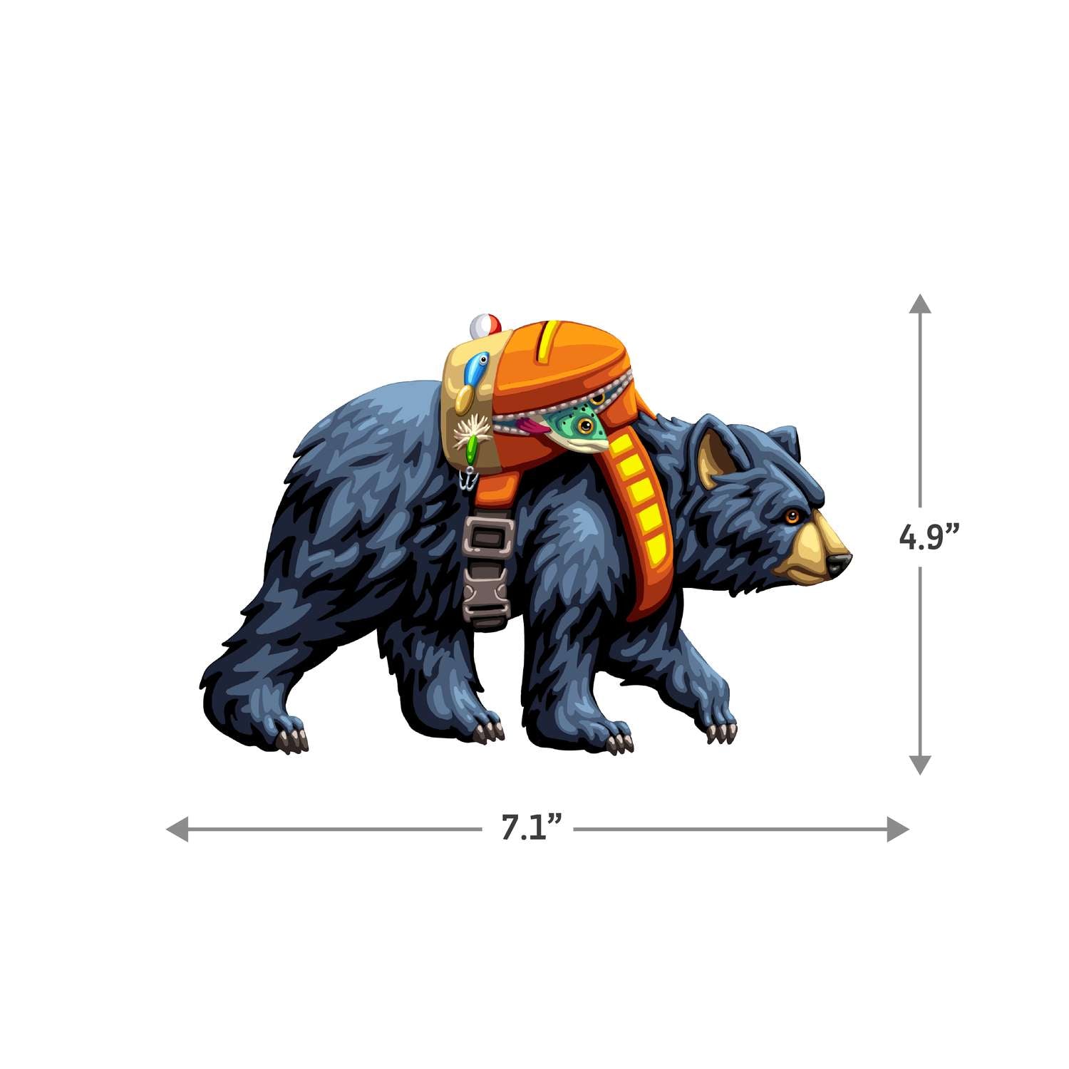 Benny the Black Bear | Wildlife Series - Fun Size