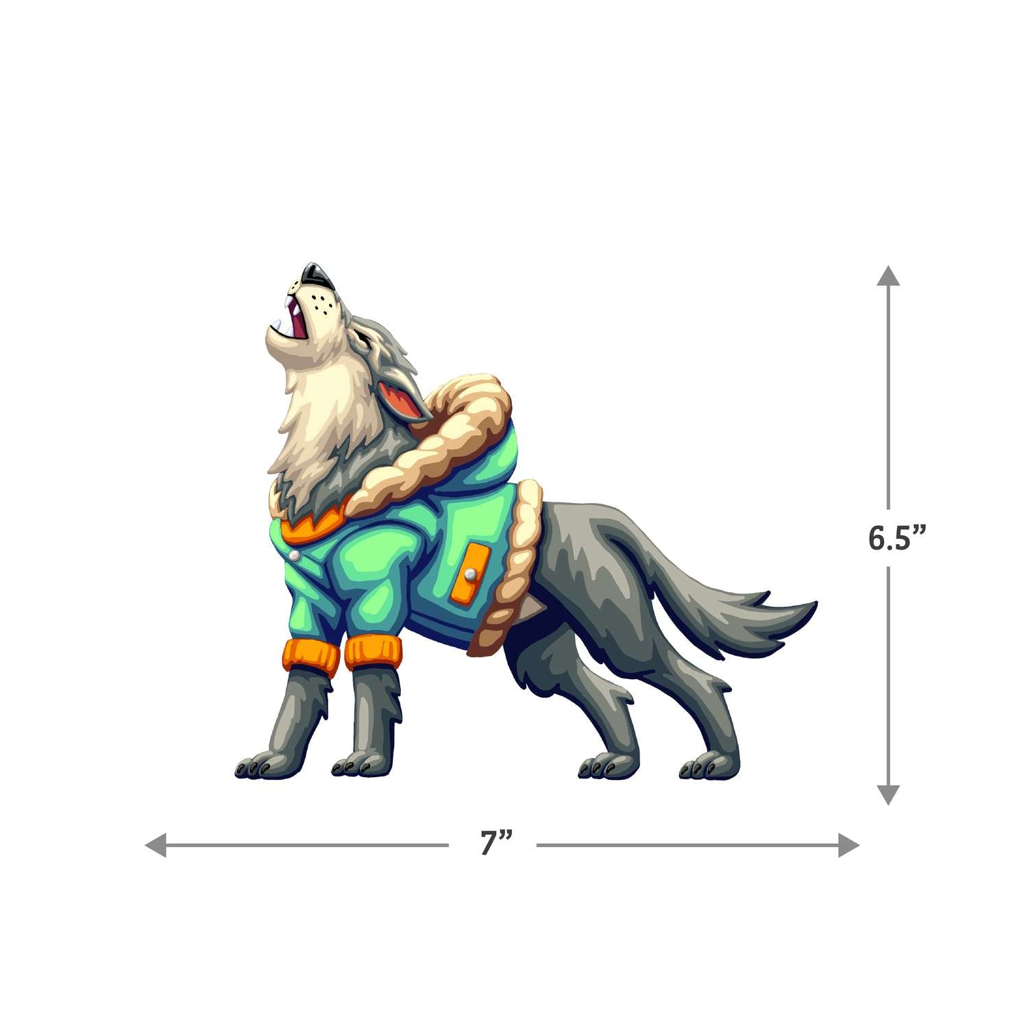 Wesley the Wolf | Wildlife Series - Fun Size