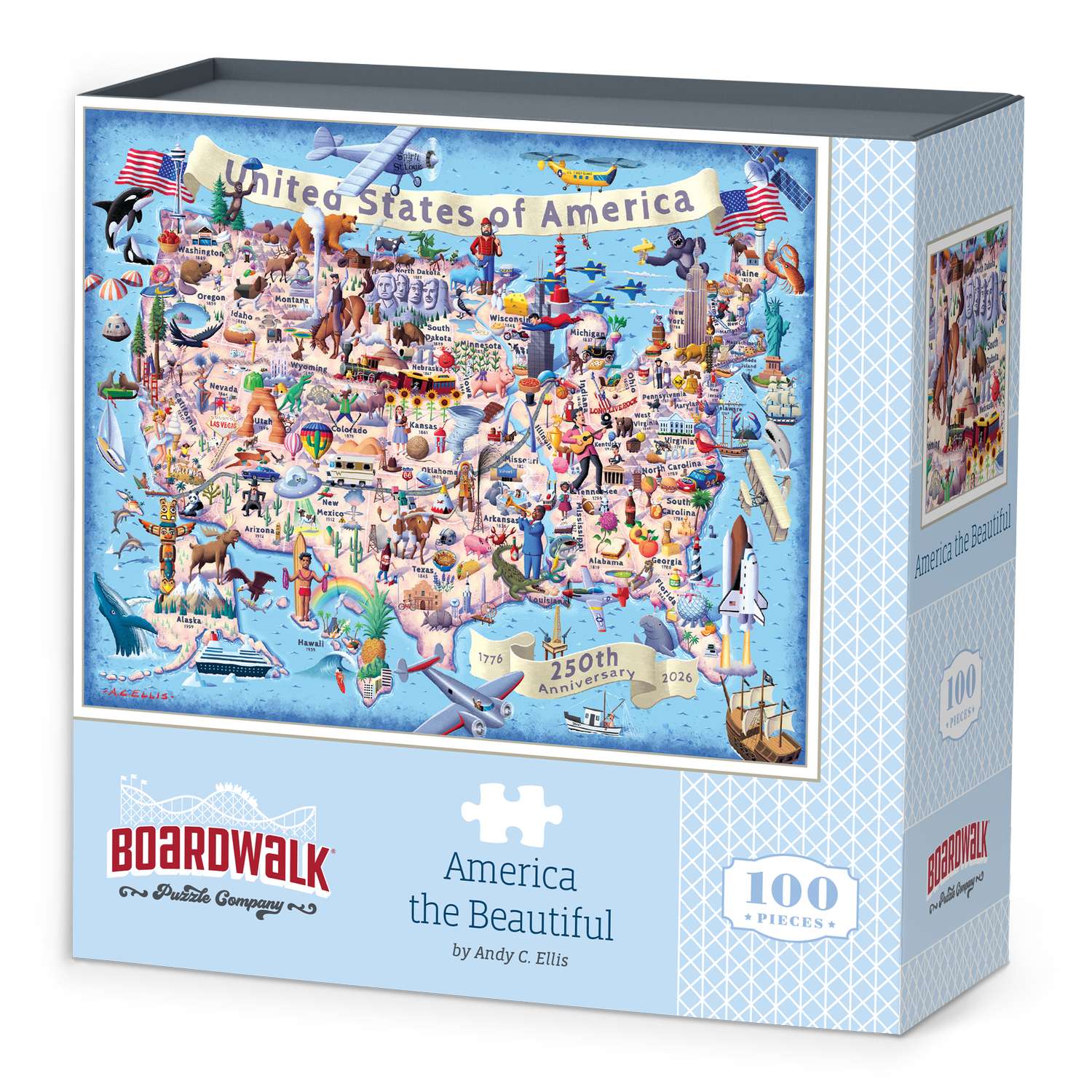 America the Beautiful - 250th Anniversary | 100 Piece