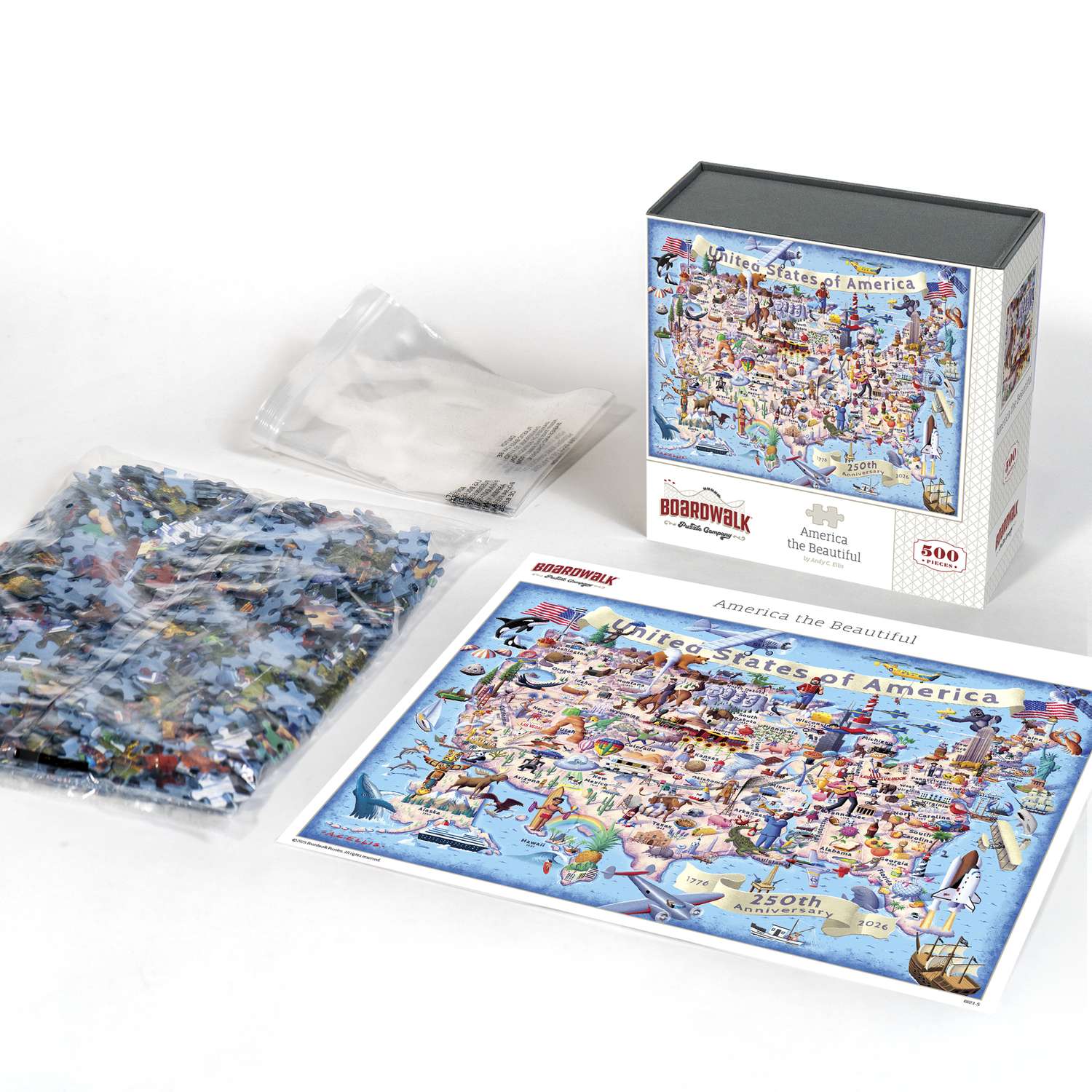 America the Beautiful - 250th Anniversary | 500 Piece
