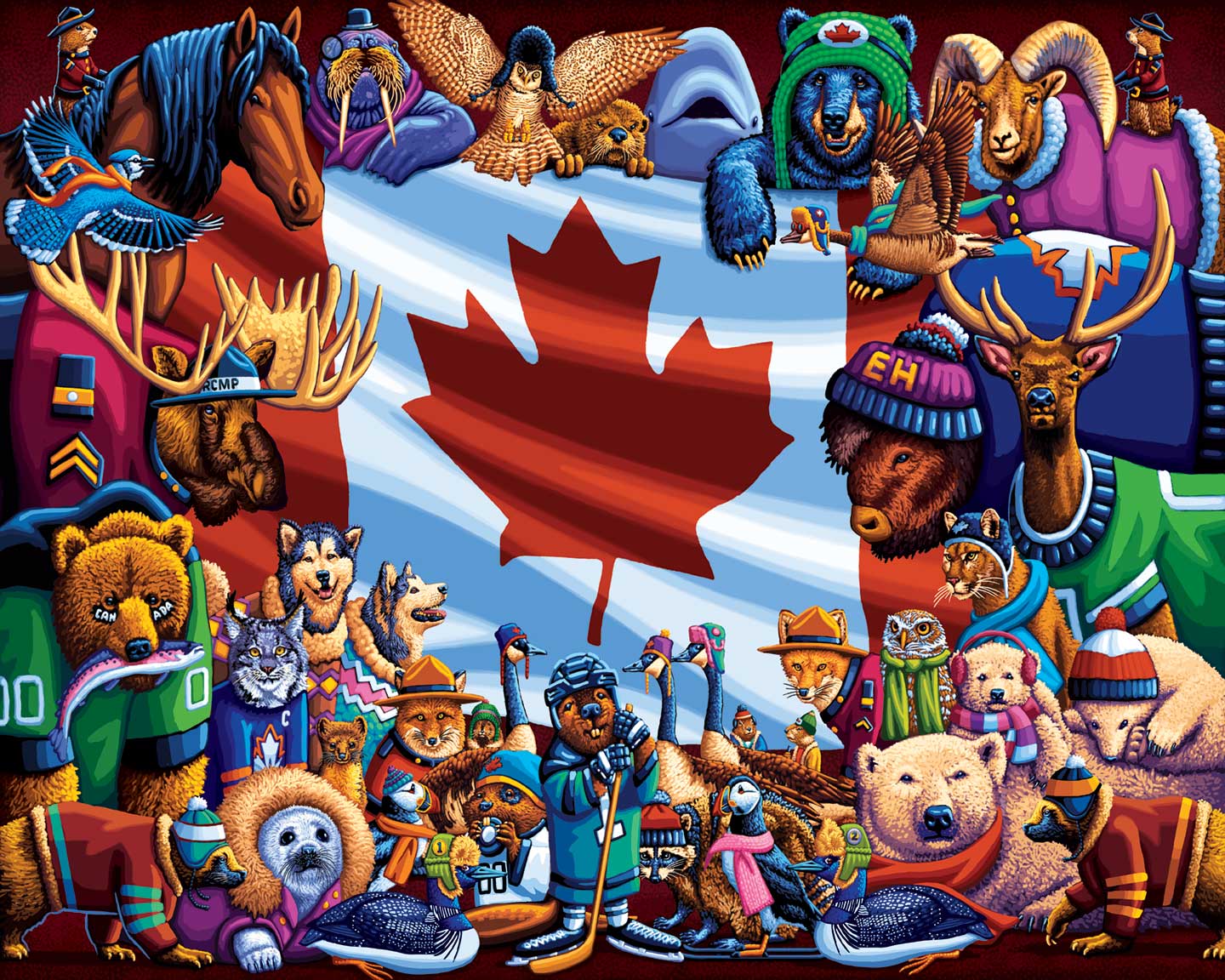 Animals of Canada - Fine Art | Dowdle Folk Art