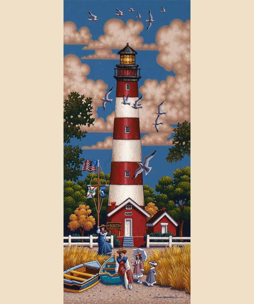 Assateauge Lighthouse | Dowdle Fine Art
