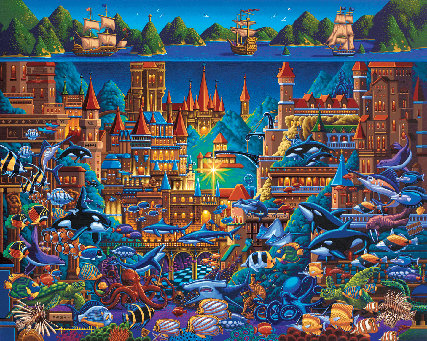 Atlantis - Fine Art | Dowdle Folk Art