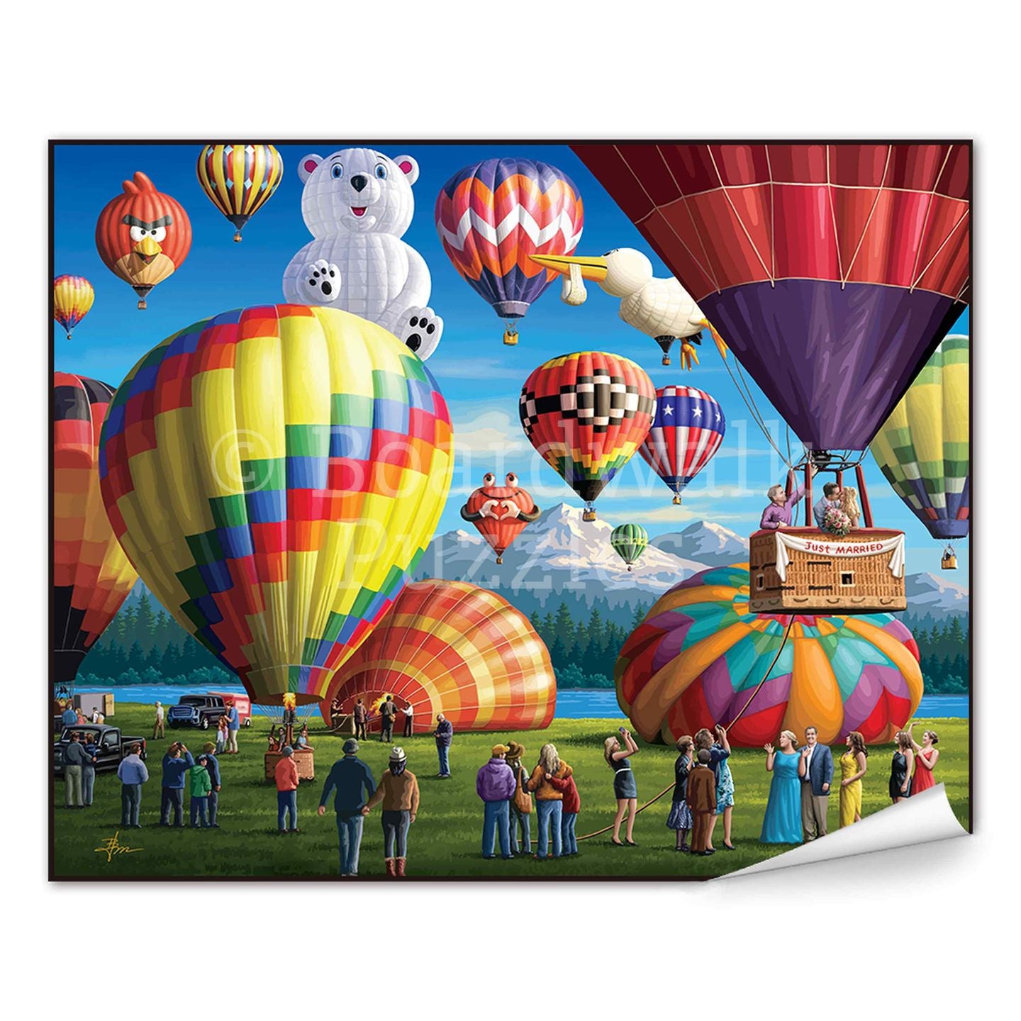 Balloon Launch - Boardwalk Fine Art