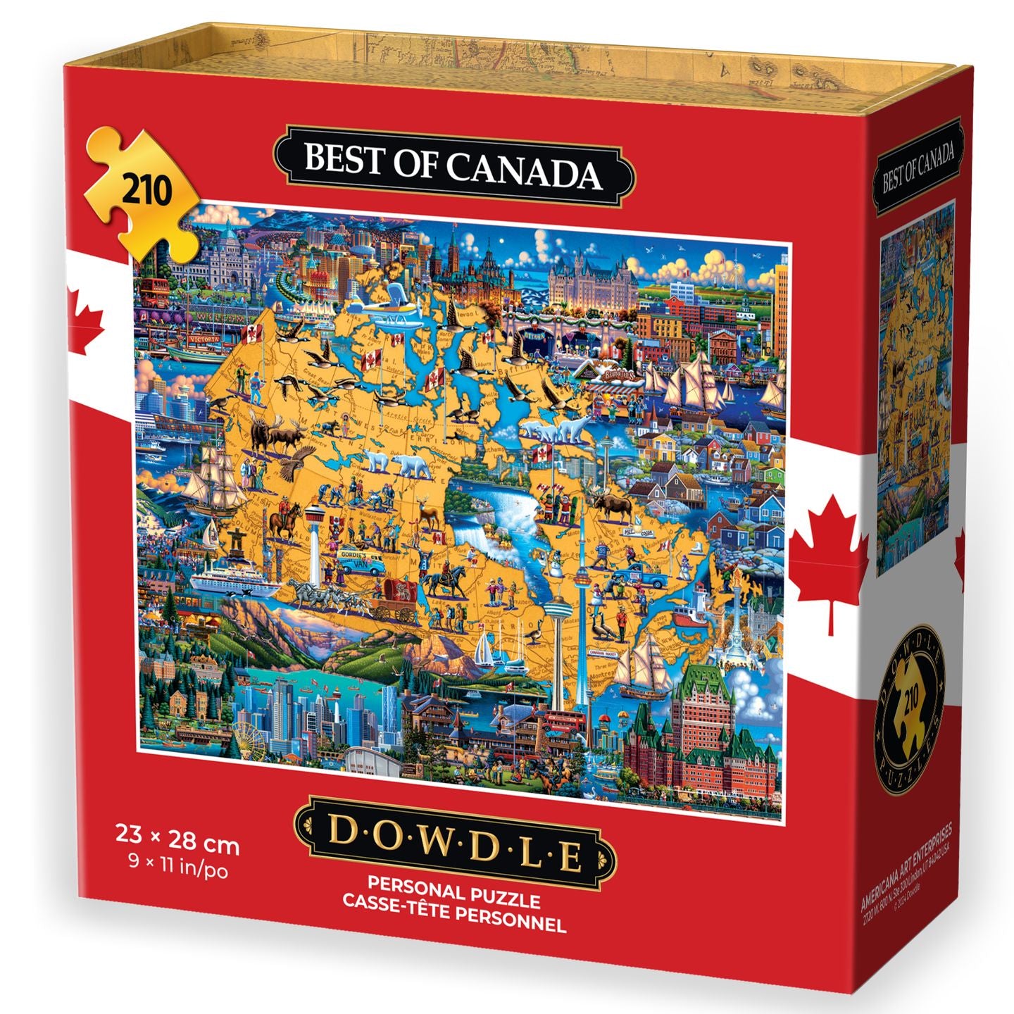 Best of Canada | 210 Piece Personal Puzzle