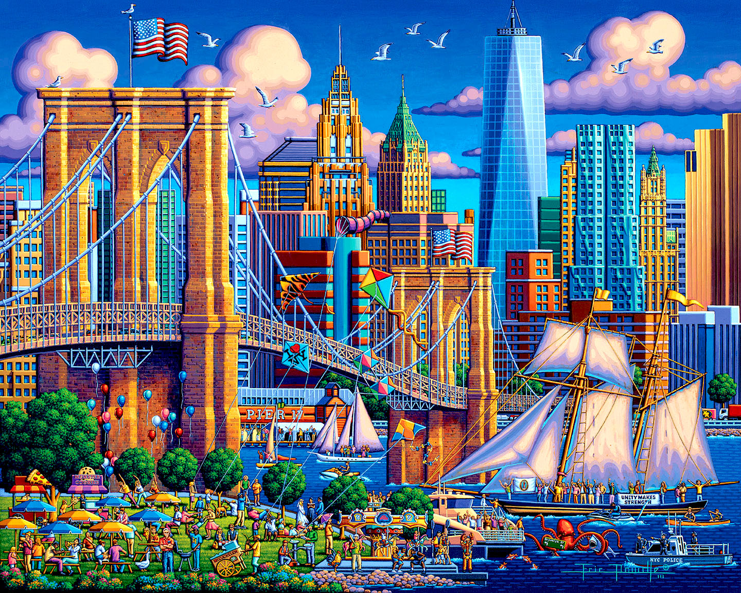 Brooklyn Bridge Fine Art
