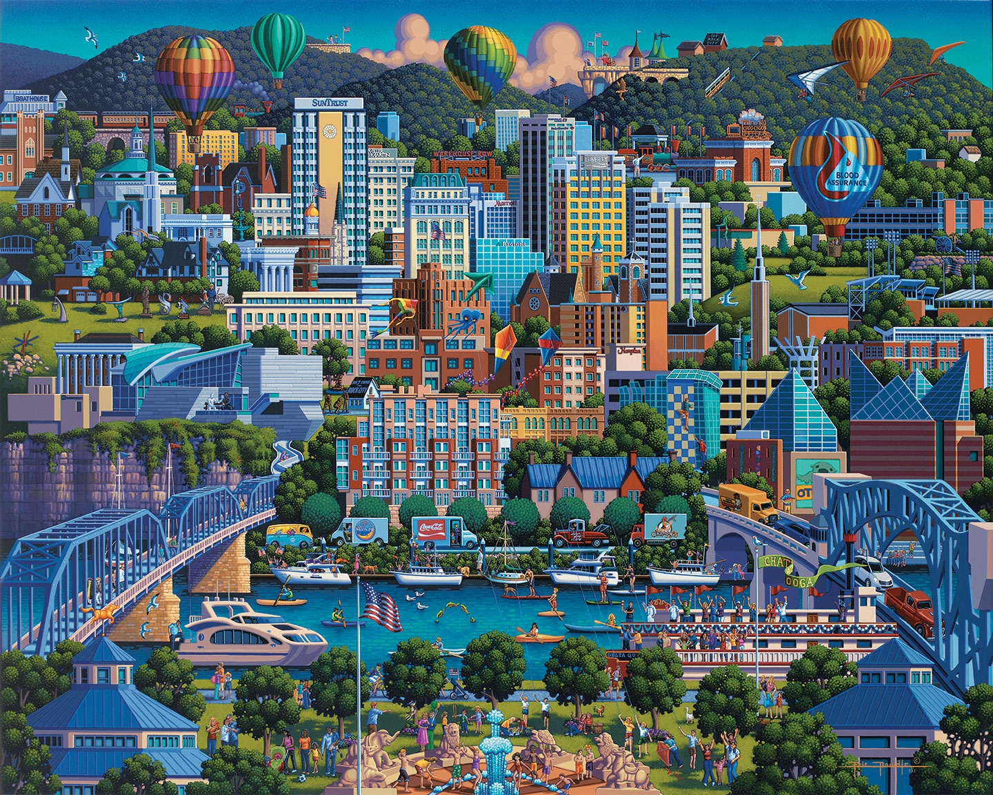 Chattanooga - Fine Art | Dowdle Folk Art