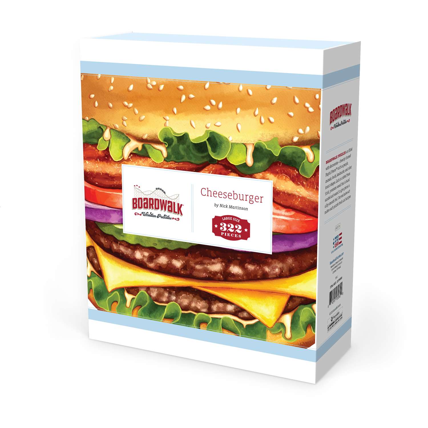 Cheeseburger | Luxury Wood Puzzle