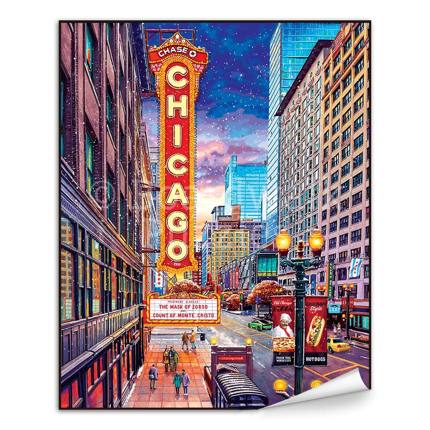 Chicago Downtown - Boardwalk Fine Art