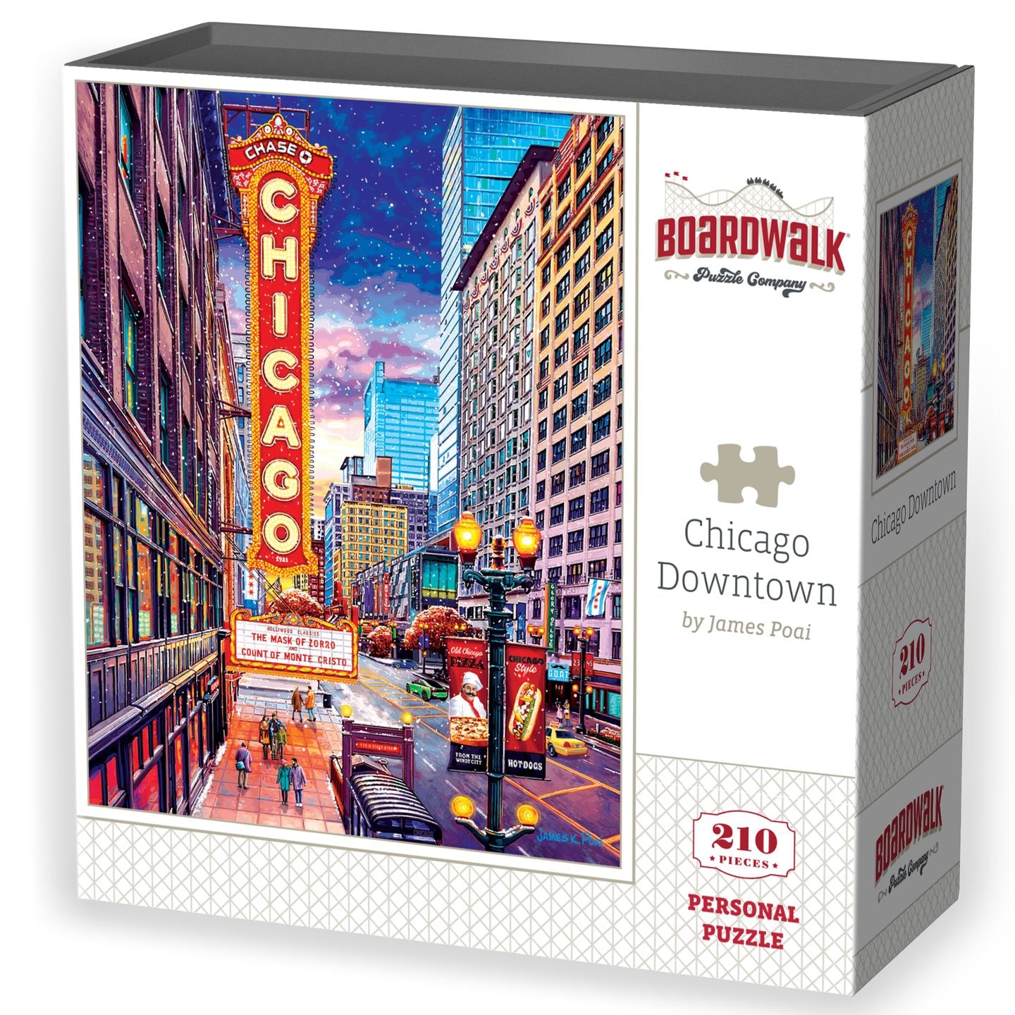 Chicago Downtown | 210 Piece Personal Puzzle
