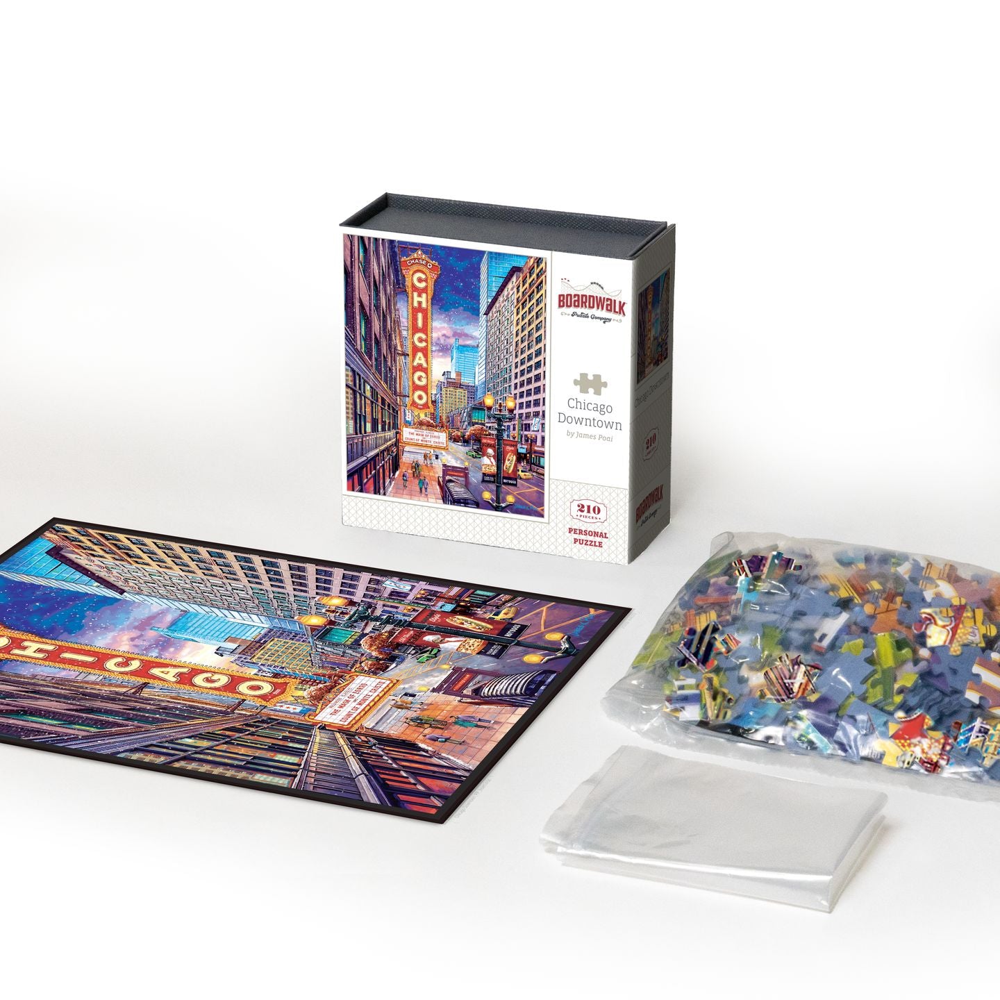 Chicago Downtown | 210 Piece Personal Puzzle