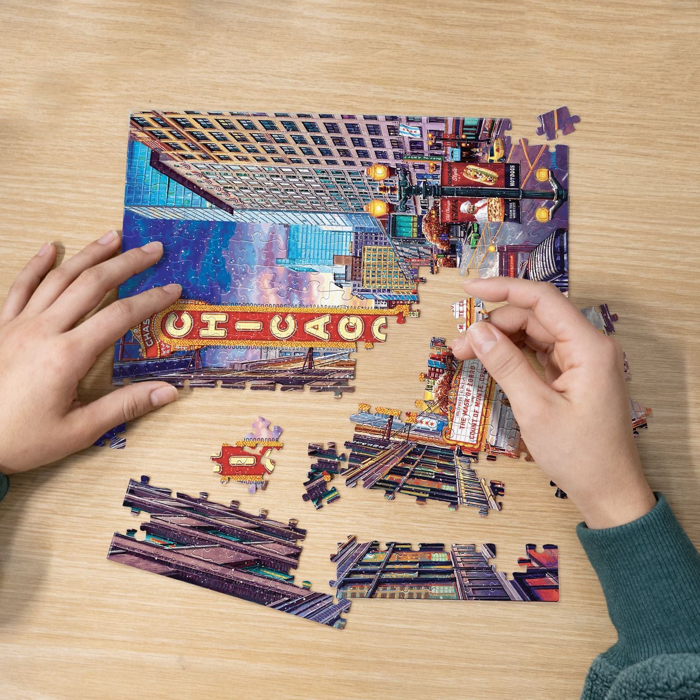 Chicago Downtown | 210 Piece Personal Puzzle