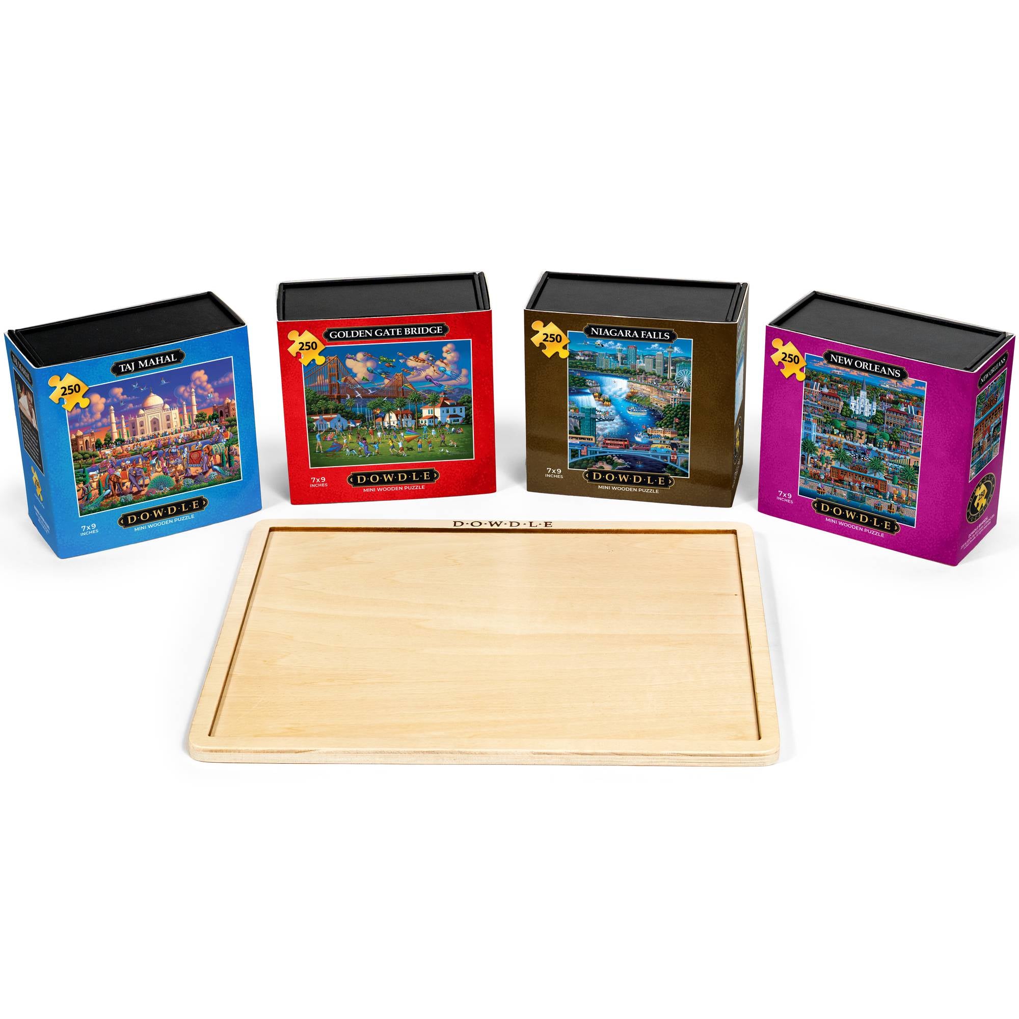 Destinations - 4-Pack Mini Puzzles