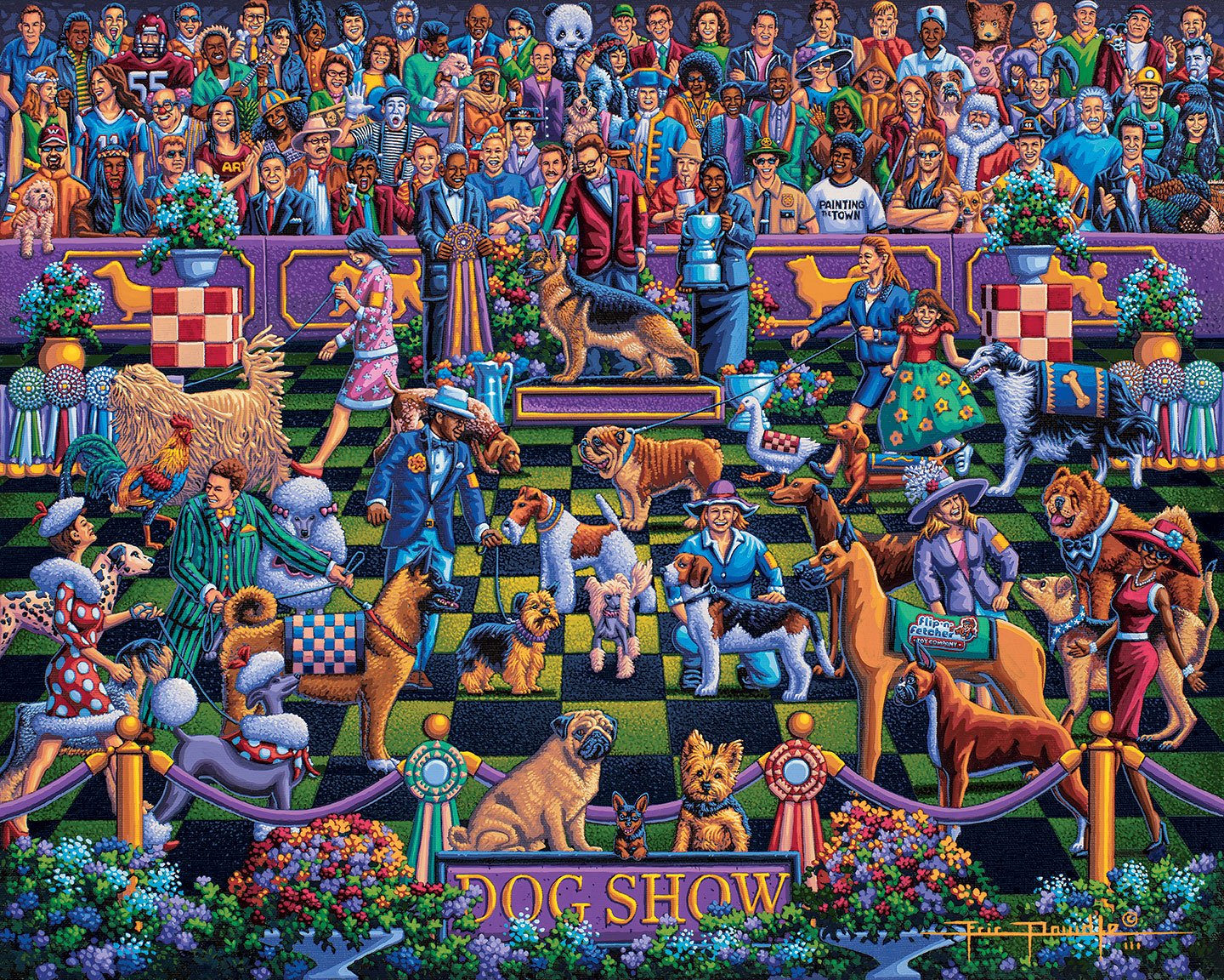 Dog Show Fine Art