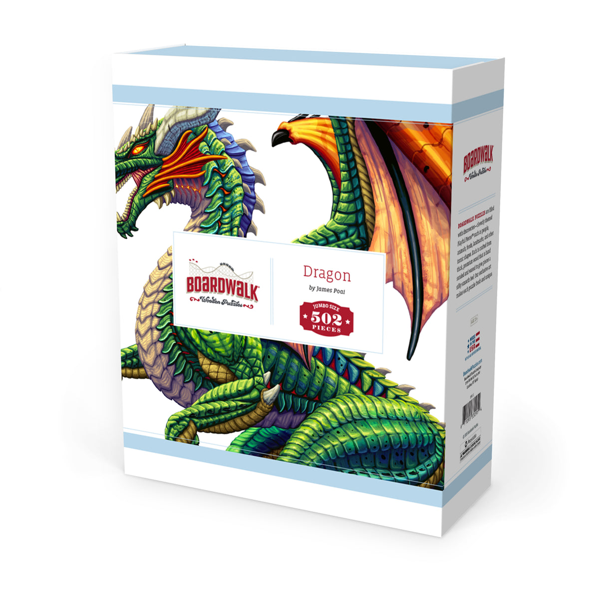 Dragon | Luxury Wood Puzzle - Jumbo Size