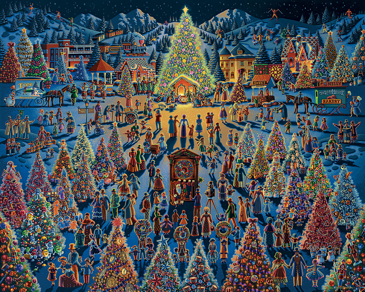 Festival of Trees - Wooden Puzzle