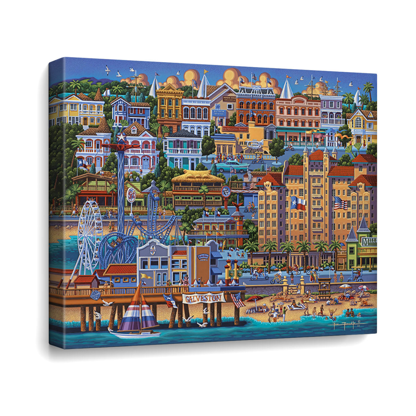 Galveston Canvas Gallery Wrap
