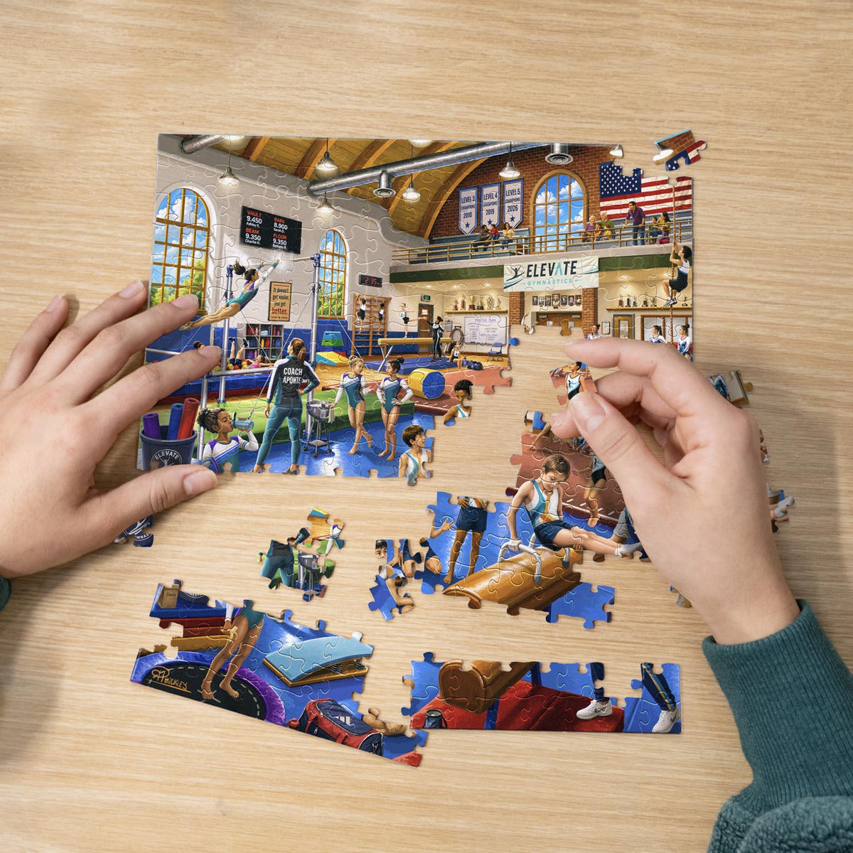 Gymnastics | 210 Piece Personal Puzzle