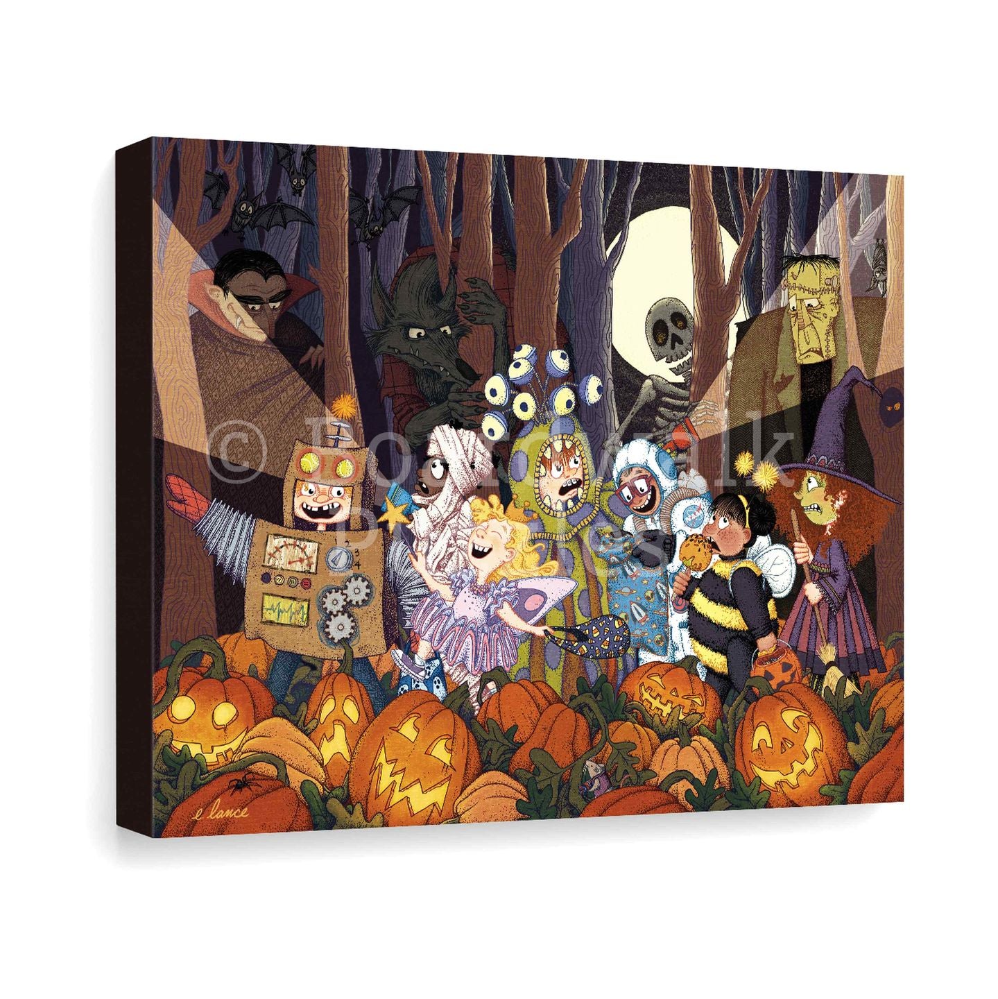 Halloween Adventure - Boardwalk Fine Art