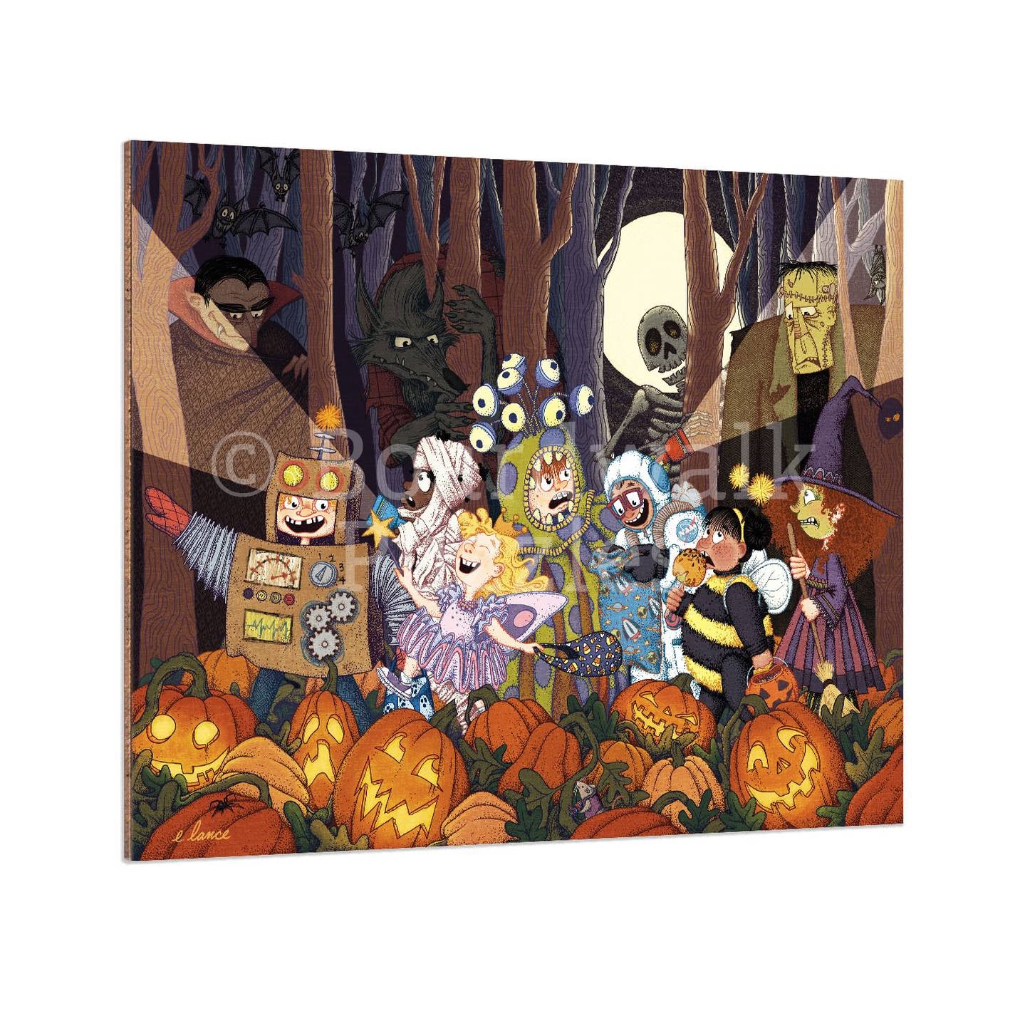 Halloween Adventure - Boardwalk Fine Art