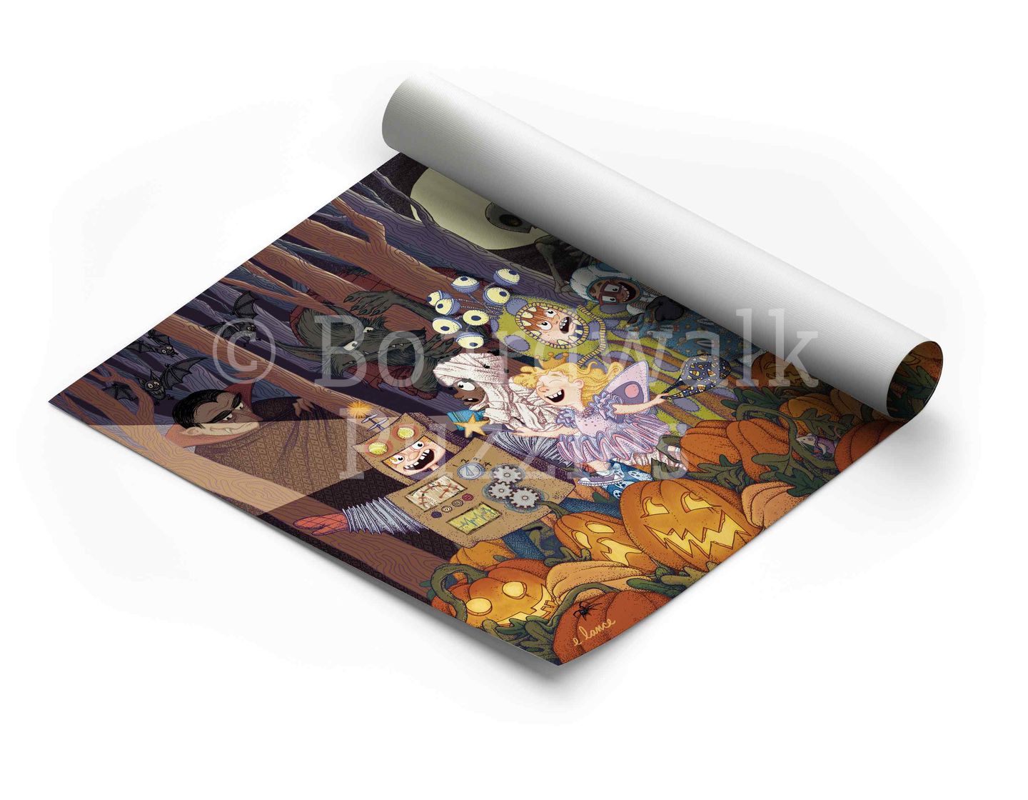 Halloween Adventure - Boardwalk Fine Art