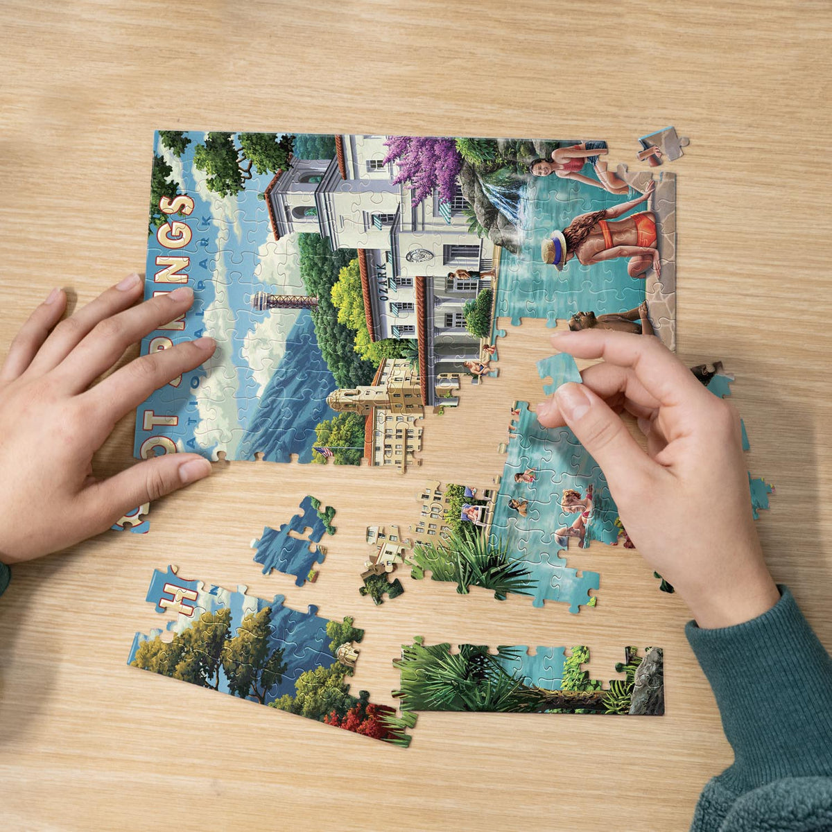 Hot Springs, Arkansas | 210 Piece Personal Puzzle
