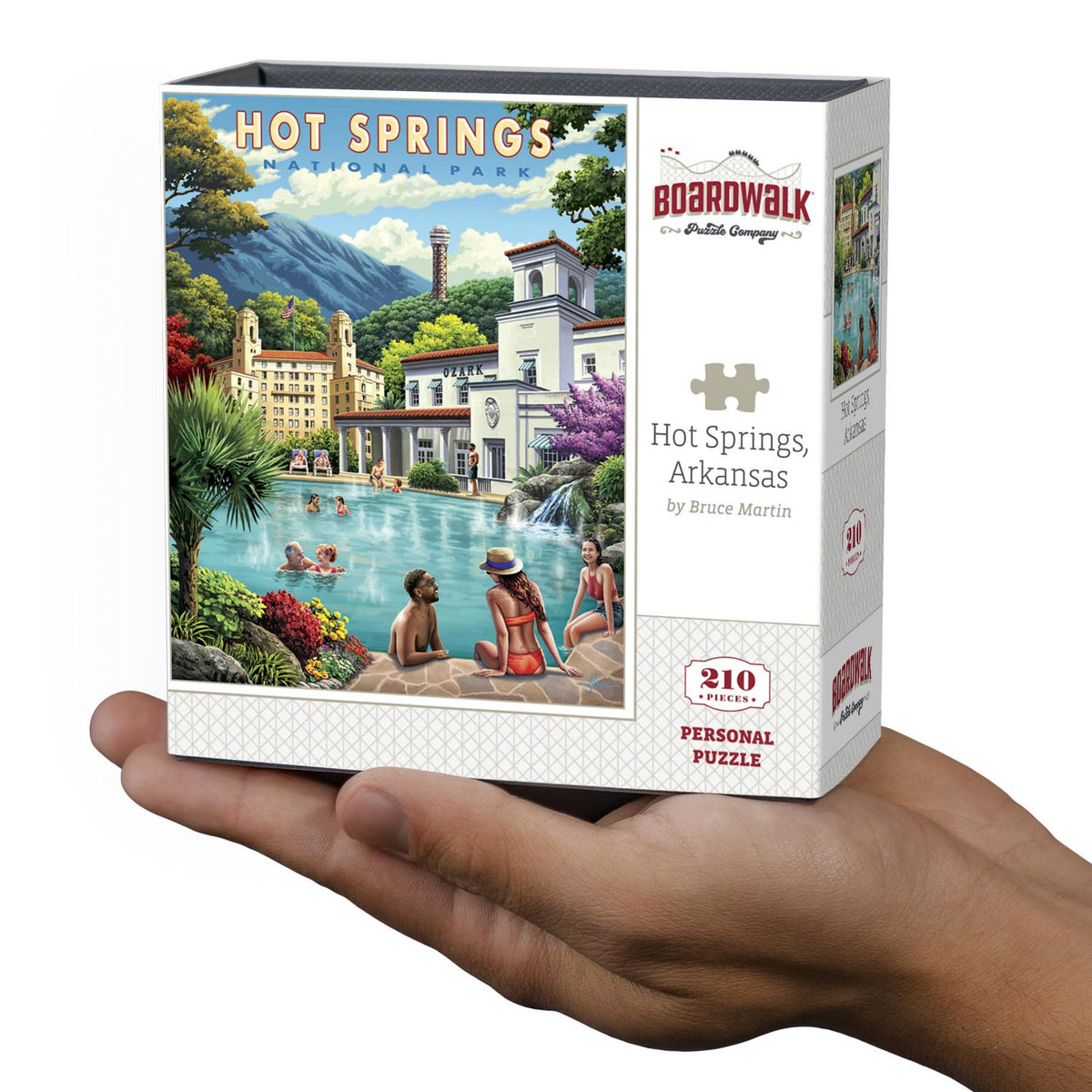 Hot Springs, Arkansas | 210 Piece Personal Puzzle