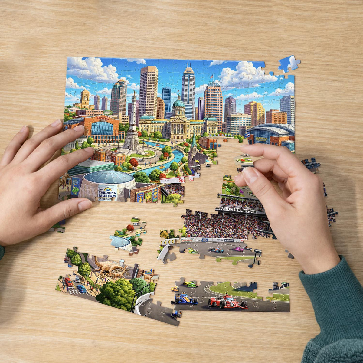 Indianapolis | 210 Piece Personal Puzzle