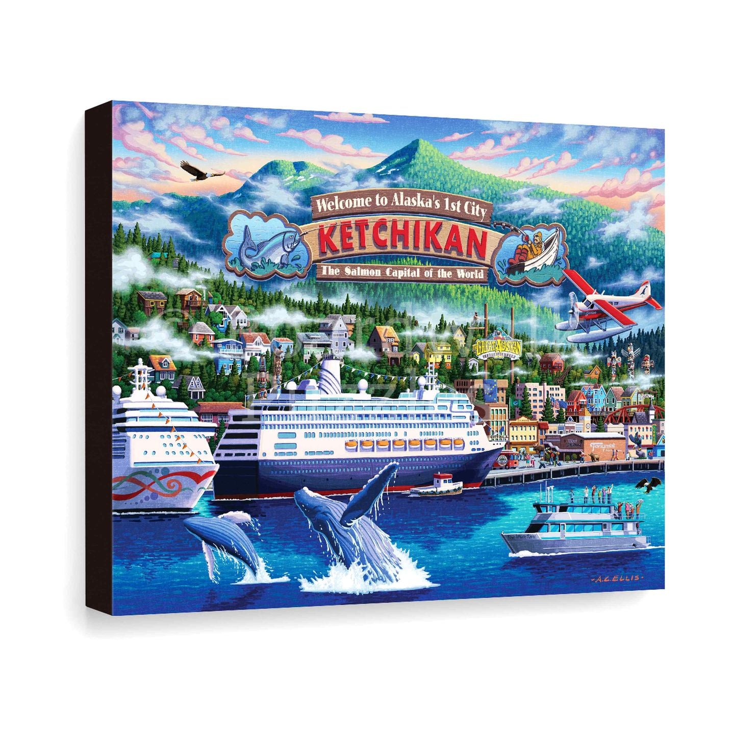 Ketchikan - Boardwalk Fine Art