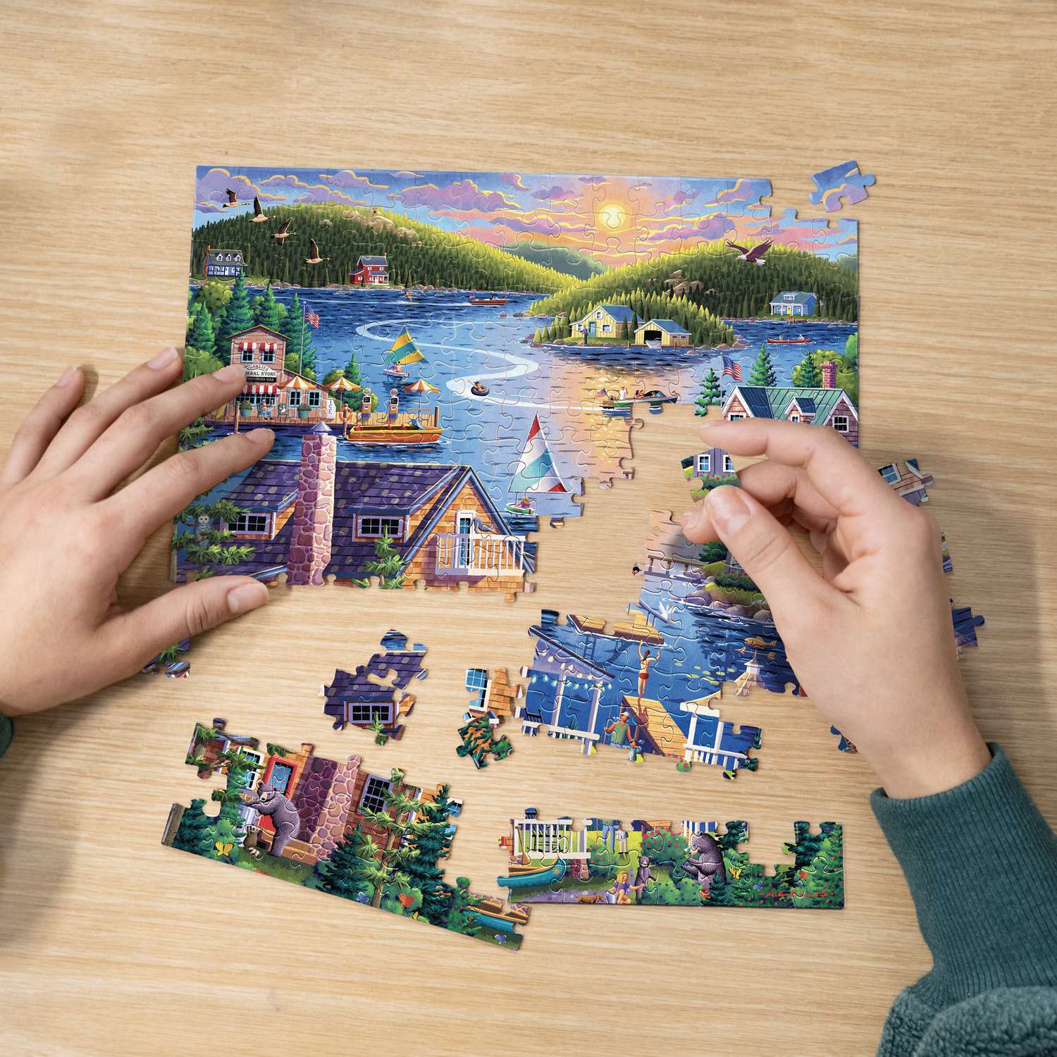 Lake House | 210 Piece Personal Puzzle