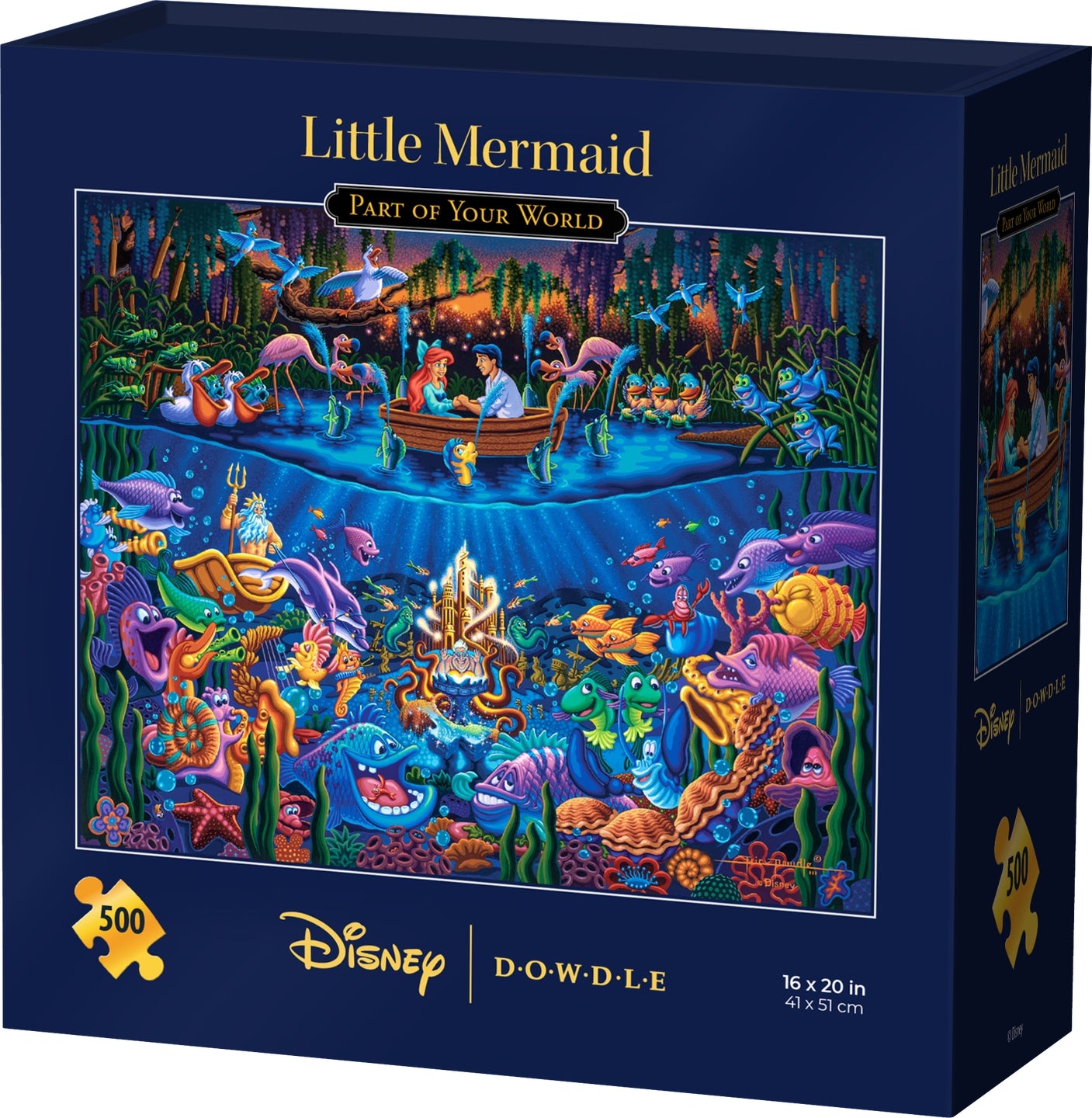 Disney hotsell Parks Signature Puzzle The Little Mermaid