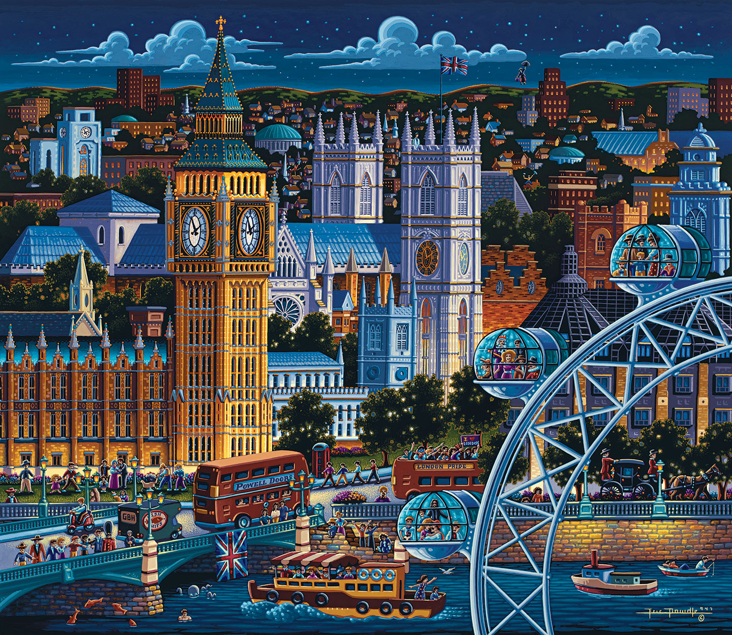 London - Fine Art | Dowdle Folk Art