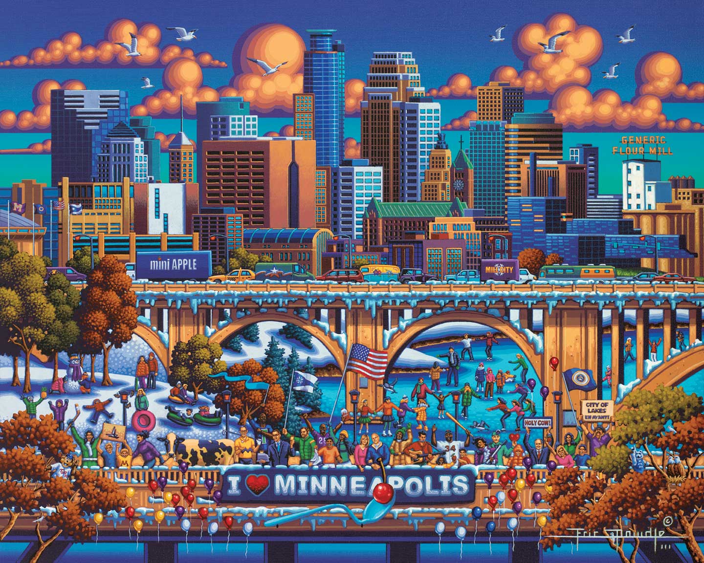 Minneapolis - Fine Art | Dowdle Folk Art