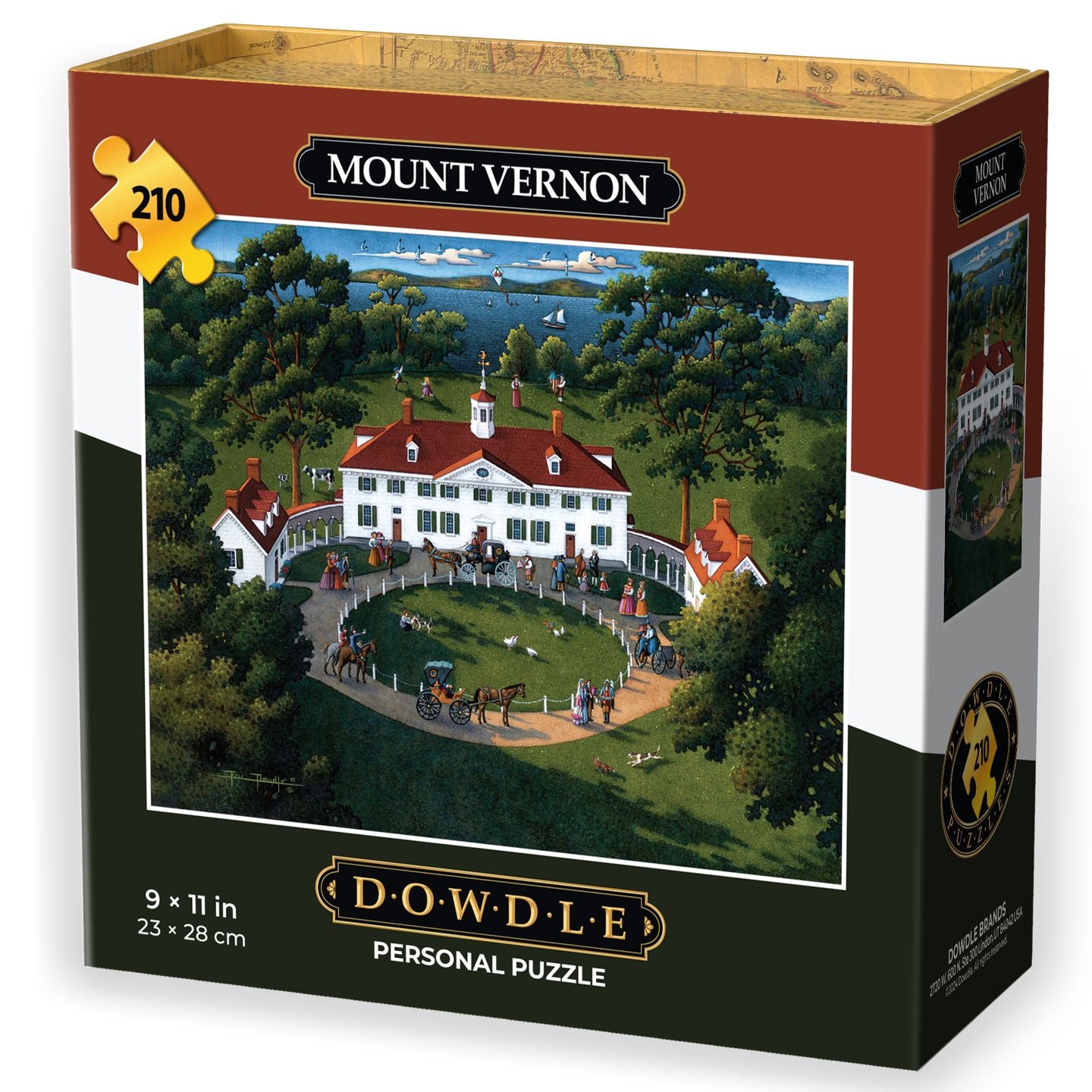 Mount Vernon | 210 Piece Personal Puzzle