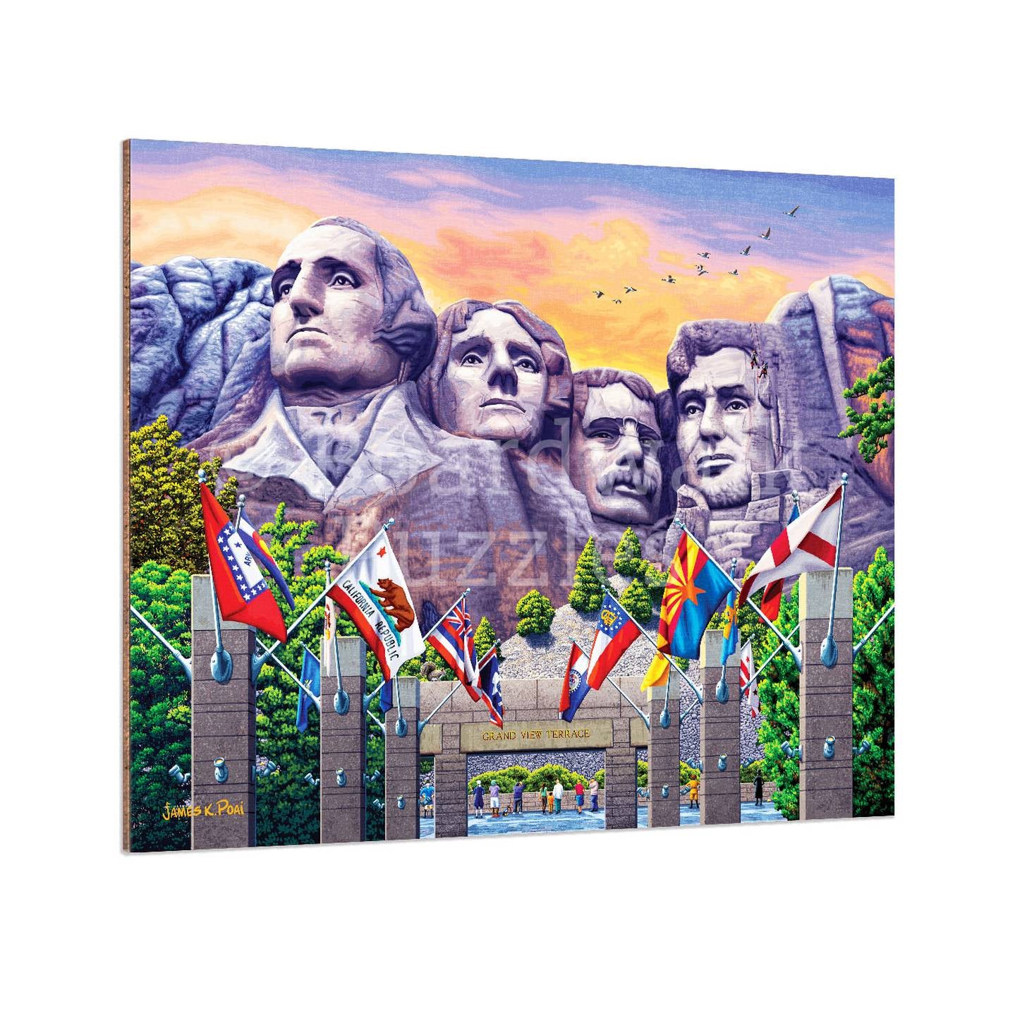 Mt. Rushmore - Boardwalk Fine Art