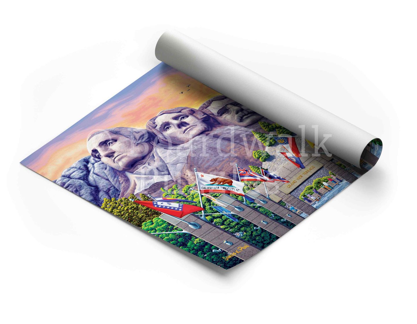 Mt. Rushmore - Boardwalk Fine Art
