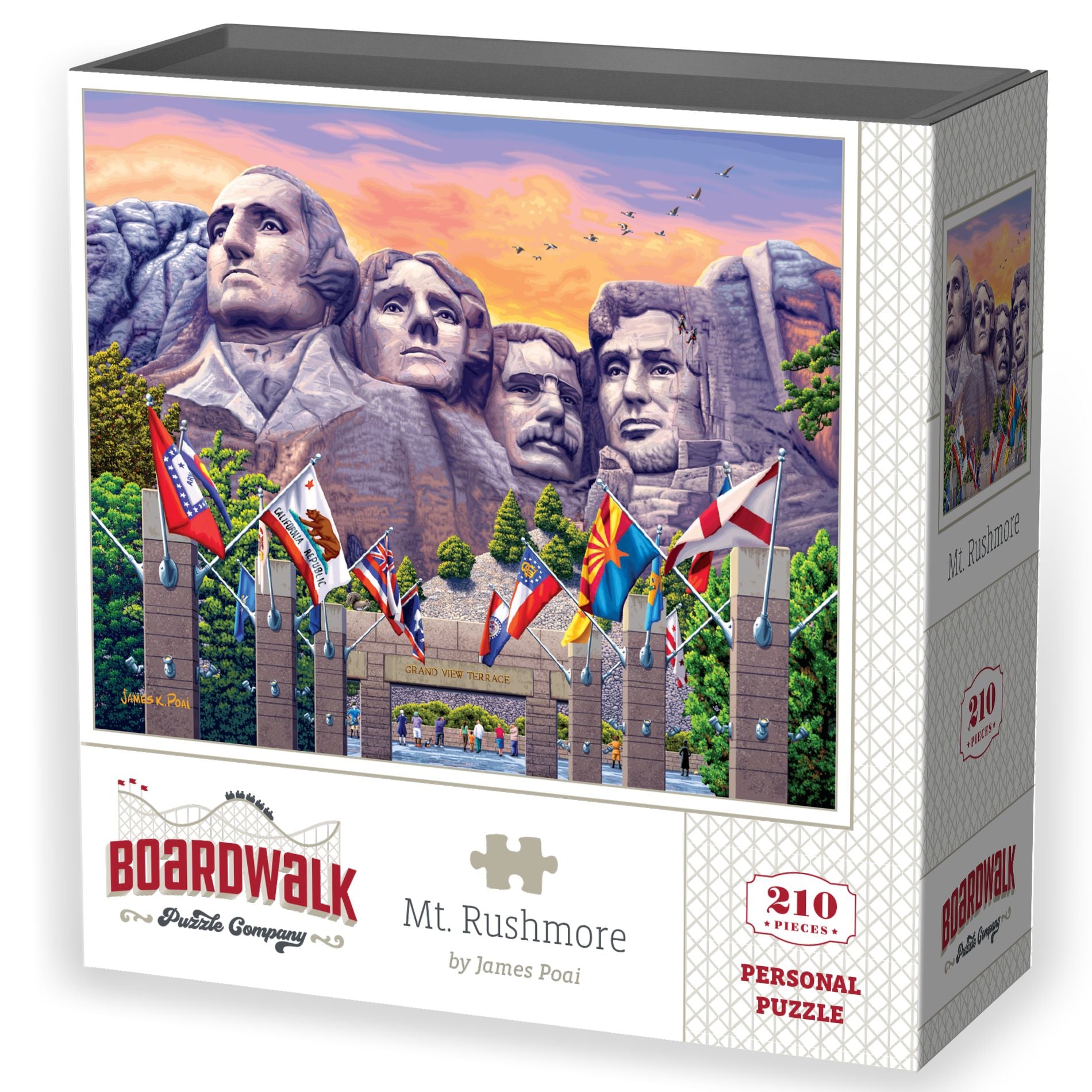 Mt. Rushmore | 210 Piece Personal Puzzle
