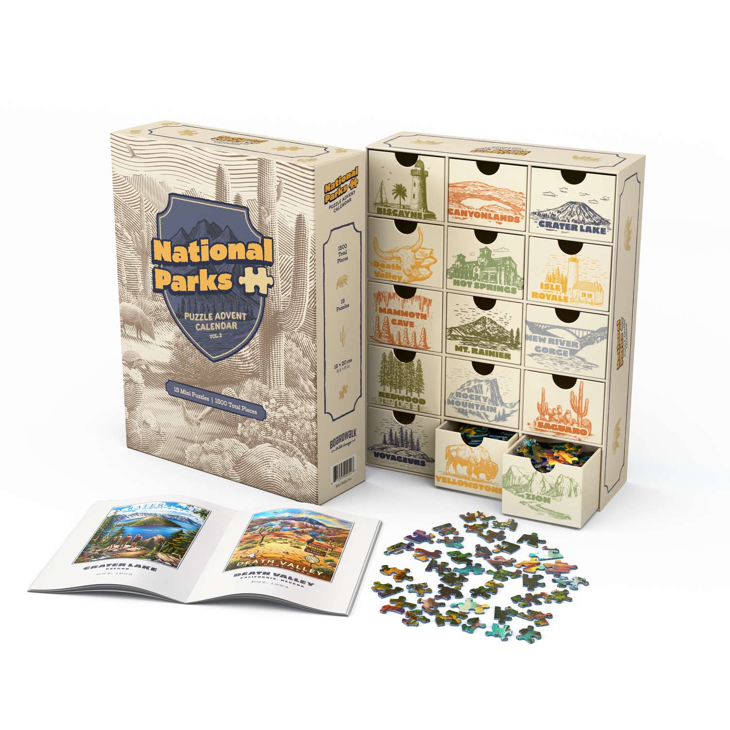 National Parks Puzzle Advent Calendar Vol. 2