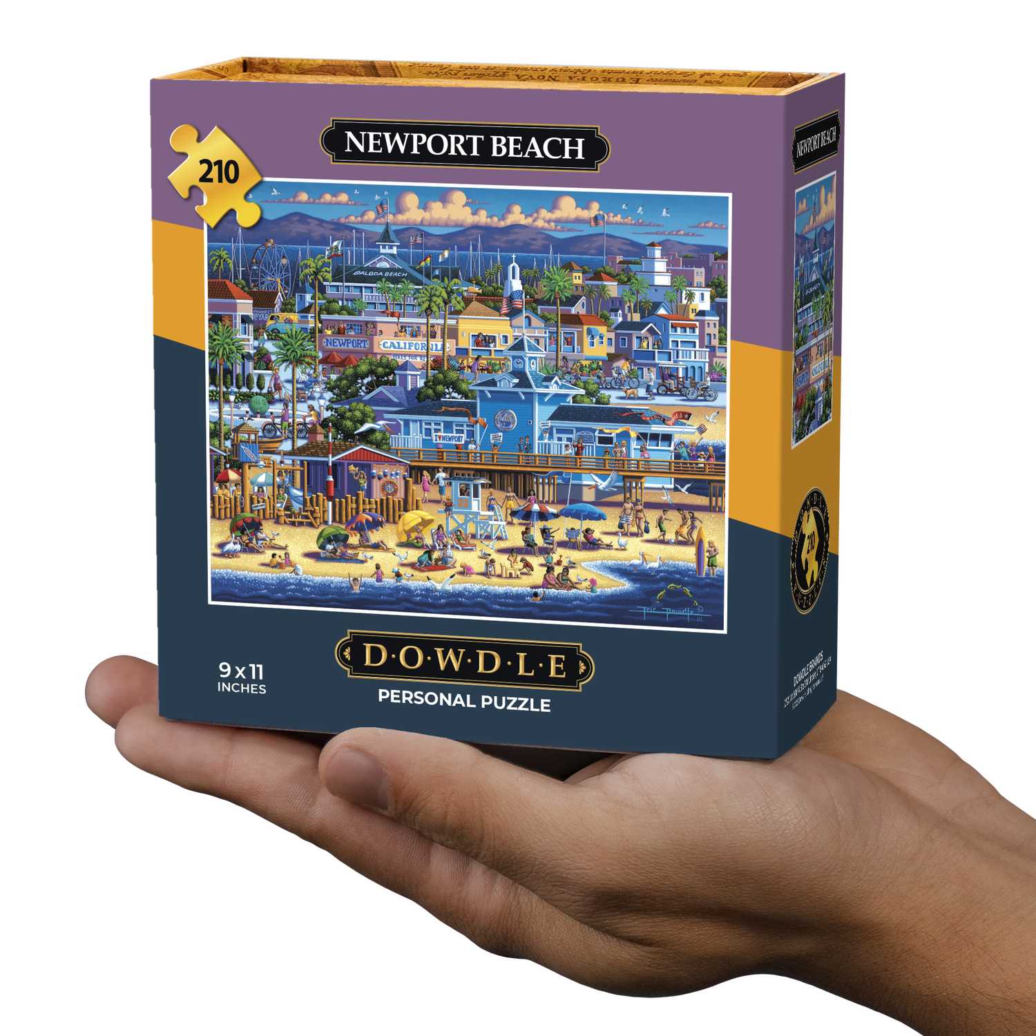 Dowdle Jigsaw Puzzle – Newport, Rhode Island – 500 Pieces, Full Color Artwork, Made In USA