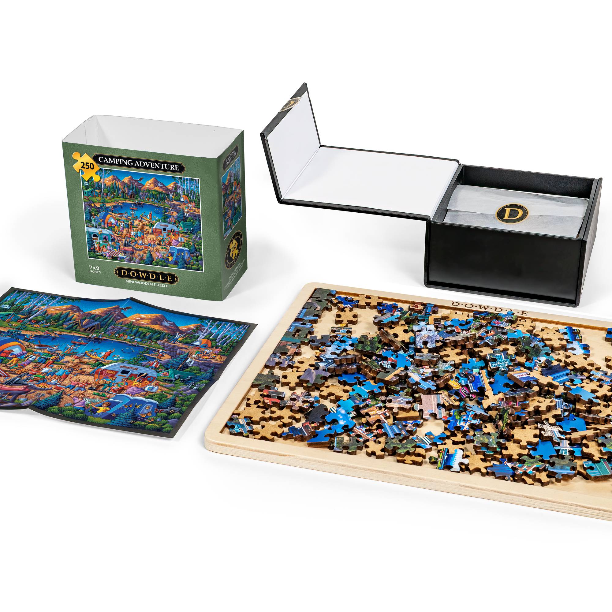Outdoor Adventure - 4-Pack Mini Puzzles