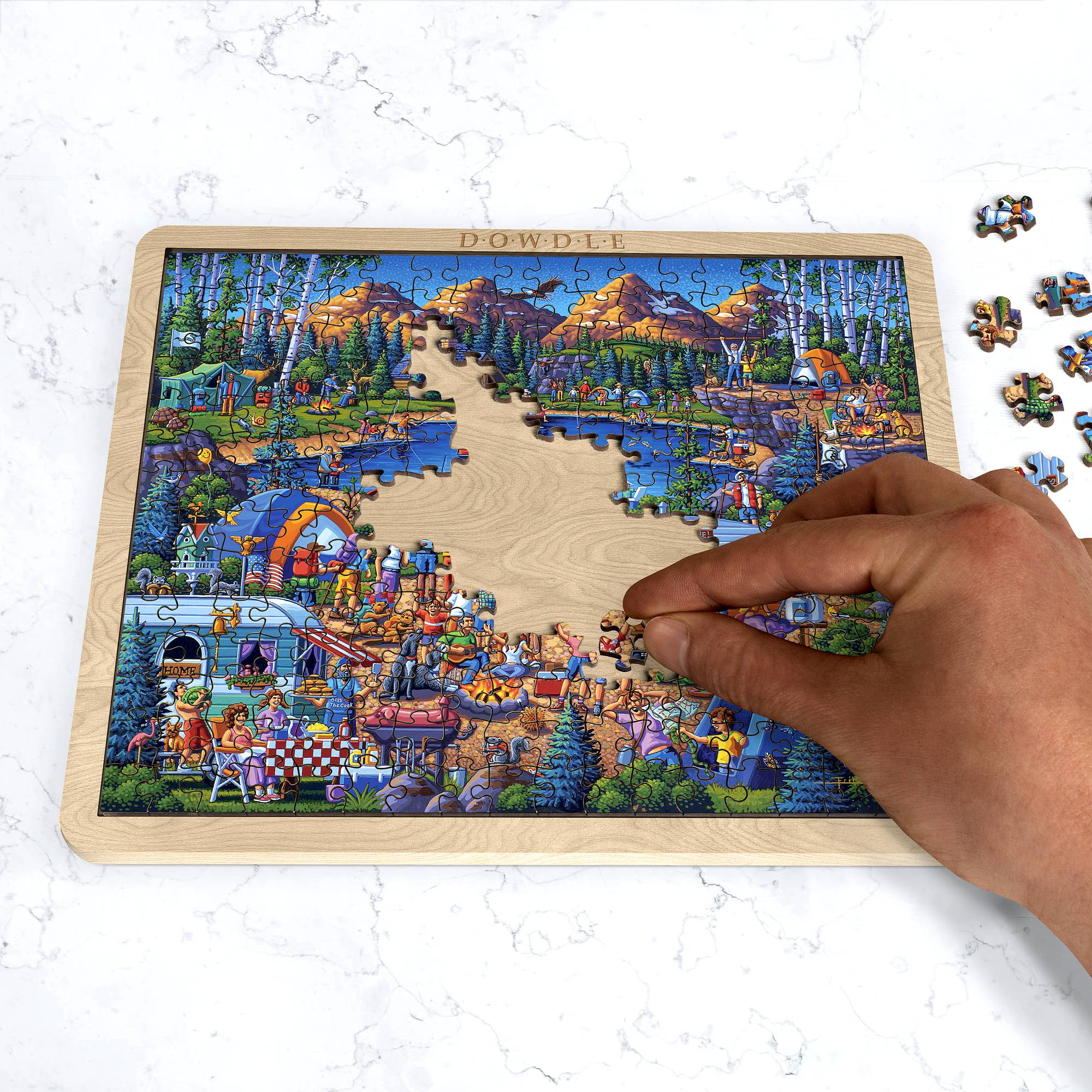 Outdoor Adventure - 4-Pack Mini Puzzles