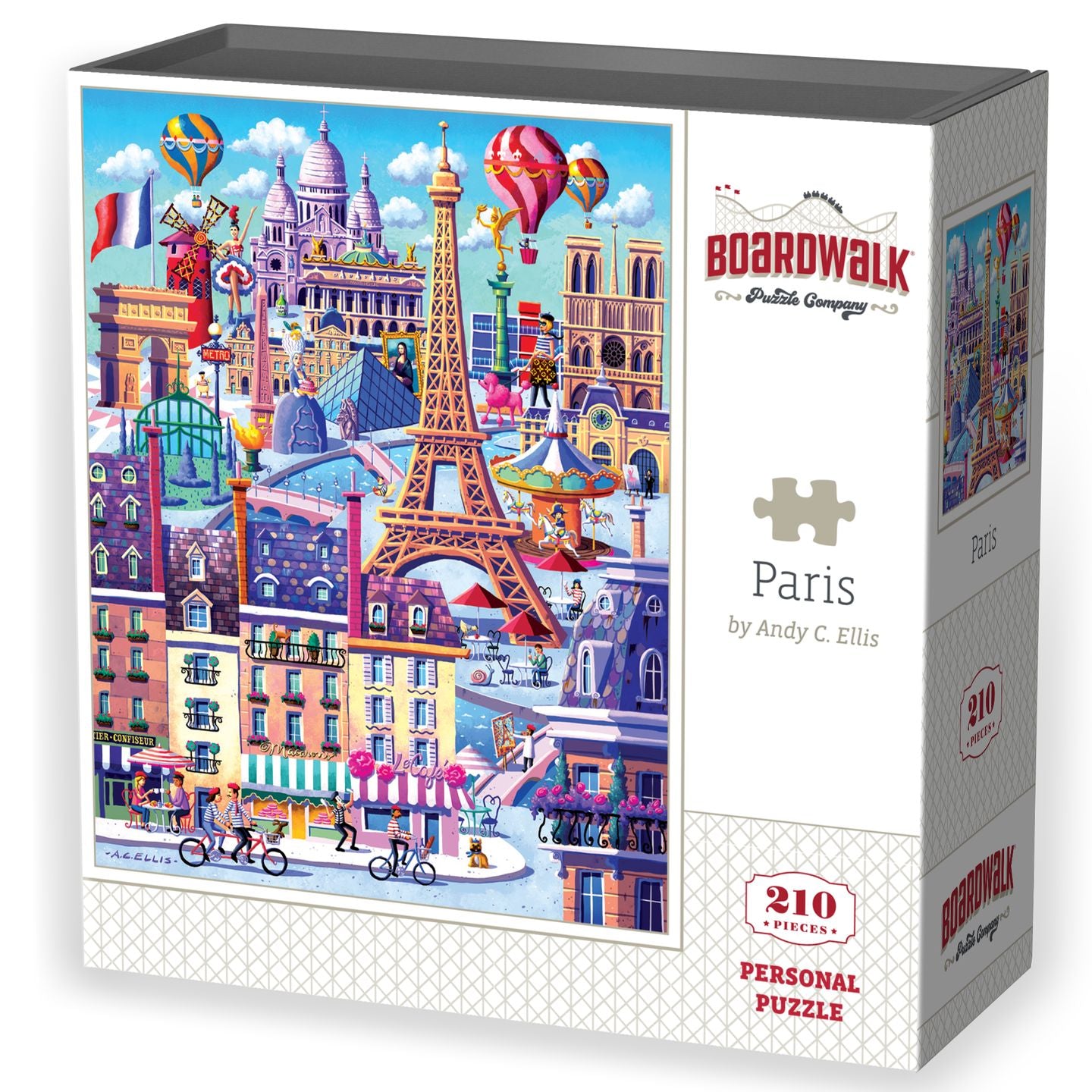 Paris | 210 Piece Personal Puzzle