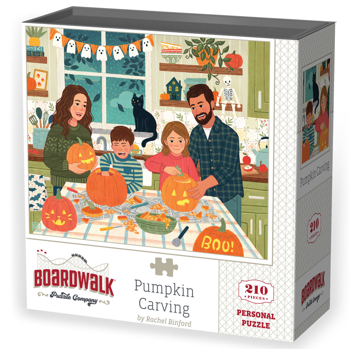 Pumpkin Carving | 210 Piece Personal Puzzle