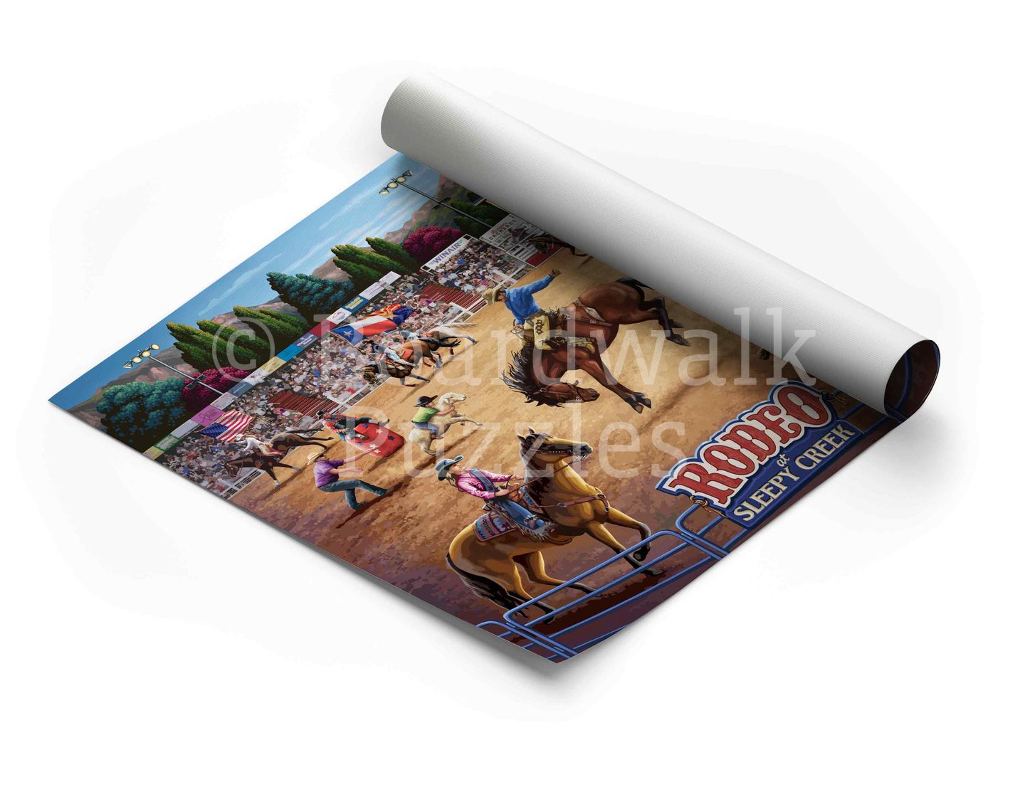 Rodeo at Sleepy Creek - Boardwalk Fine Art