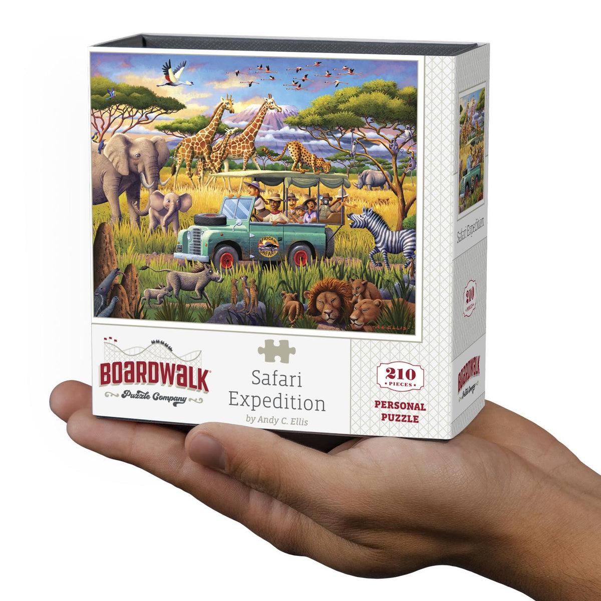 Safari Expedition | 210 Piece Personal Puzzle