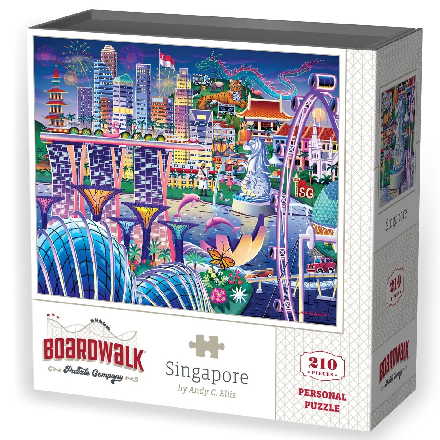 Singapore | 210 Piece Personal Puzzle