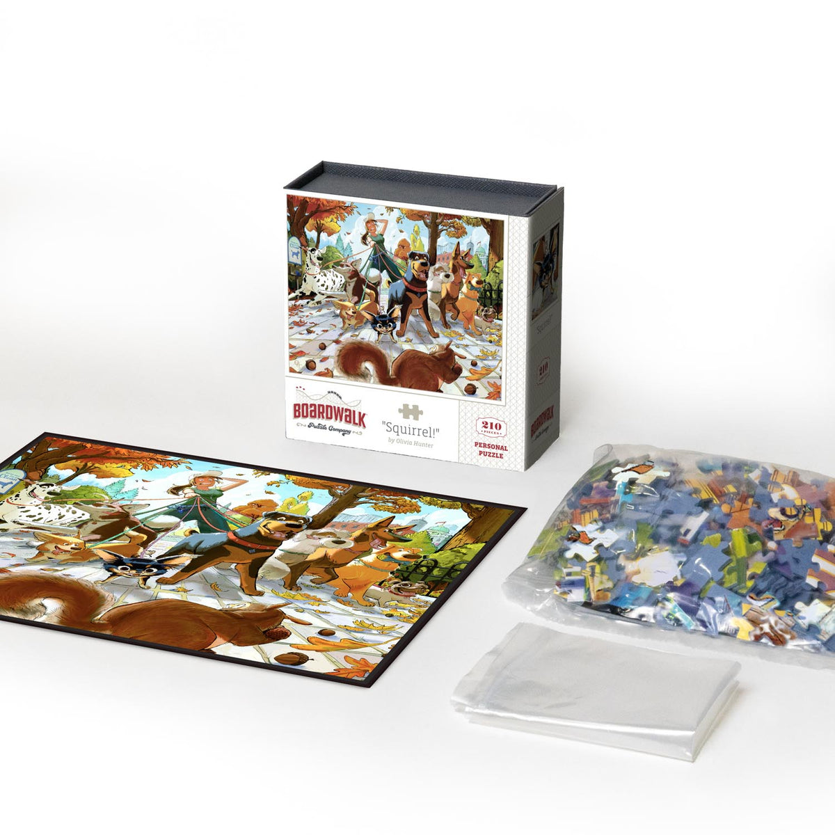 "Squirrel!" | 210 Piece Personal Puzzle