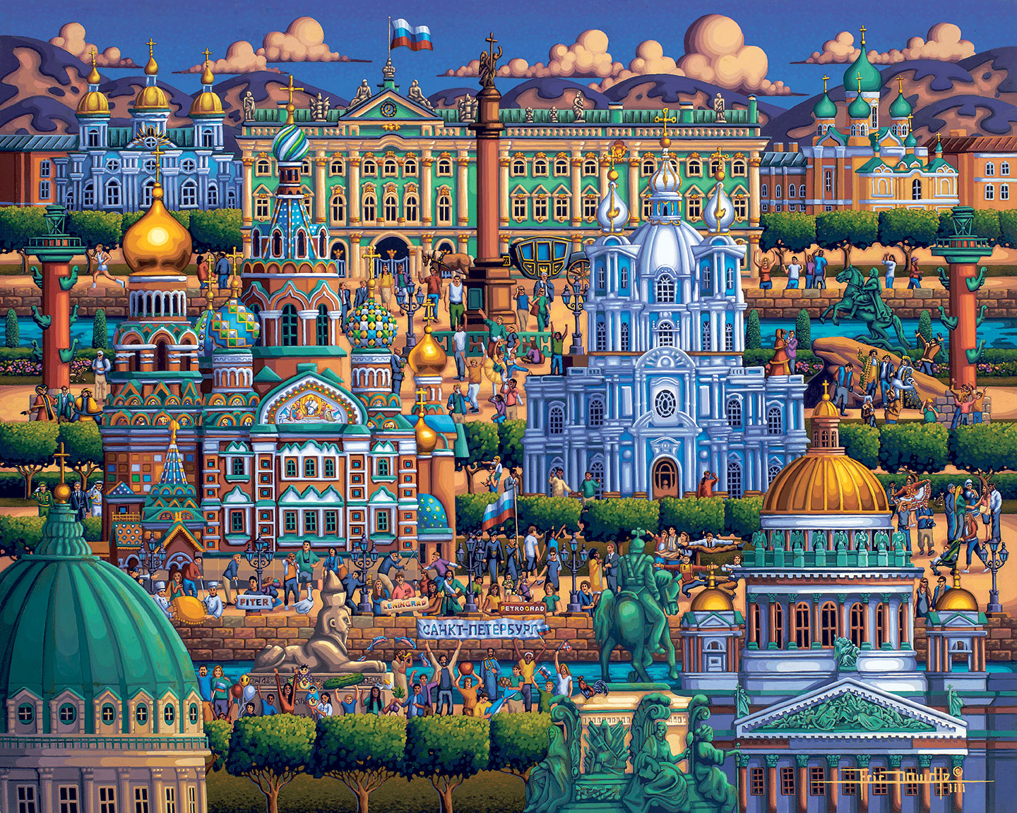 St. Petersburg - Fine Art | Dowdle Folk Art