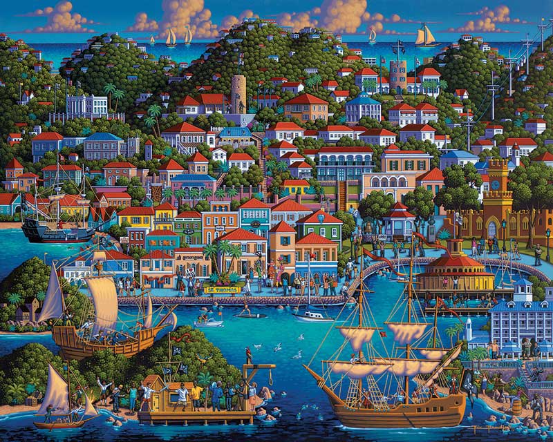Don Dudley : Early Work / ドン・ダドリー アート作品集 St. Thomas - Fine Art | Dowdle Folk Art