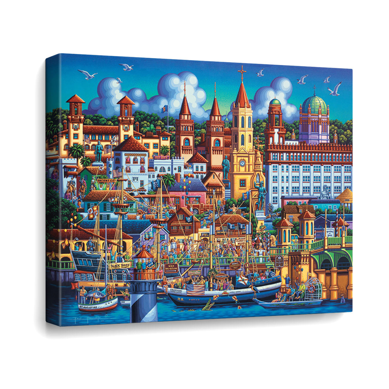 St. Augustine Canvas Gallery Wrap